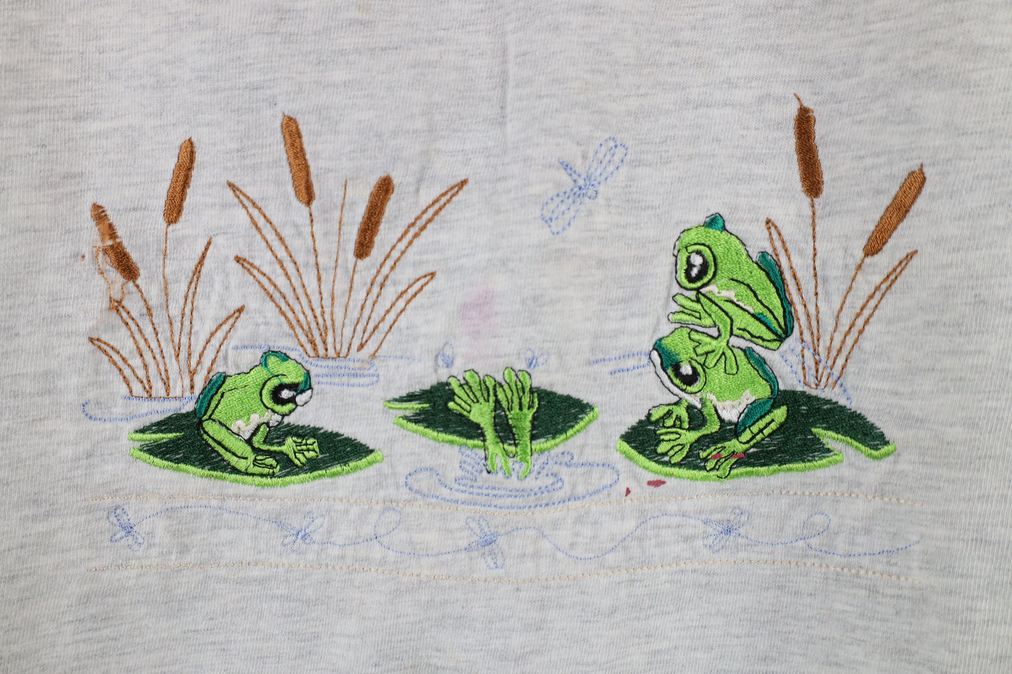 Vintage Vintage 90s Streetwear Frog Pond Short Sleeve T-Shirt USA Size L / US 10 / IT 46 - 4 Thumbnail
