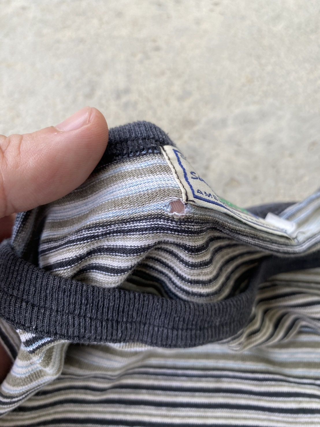 Guess Vintage Guess Striped Tee Size US L / EU 52-54 / 3 - 5 Thumbnail