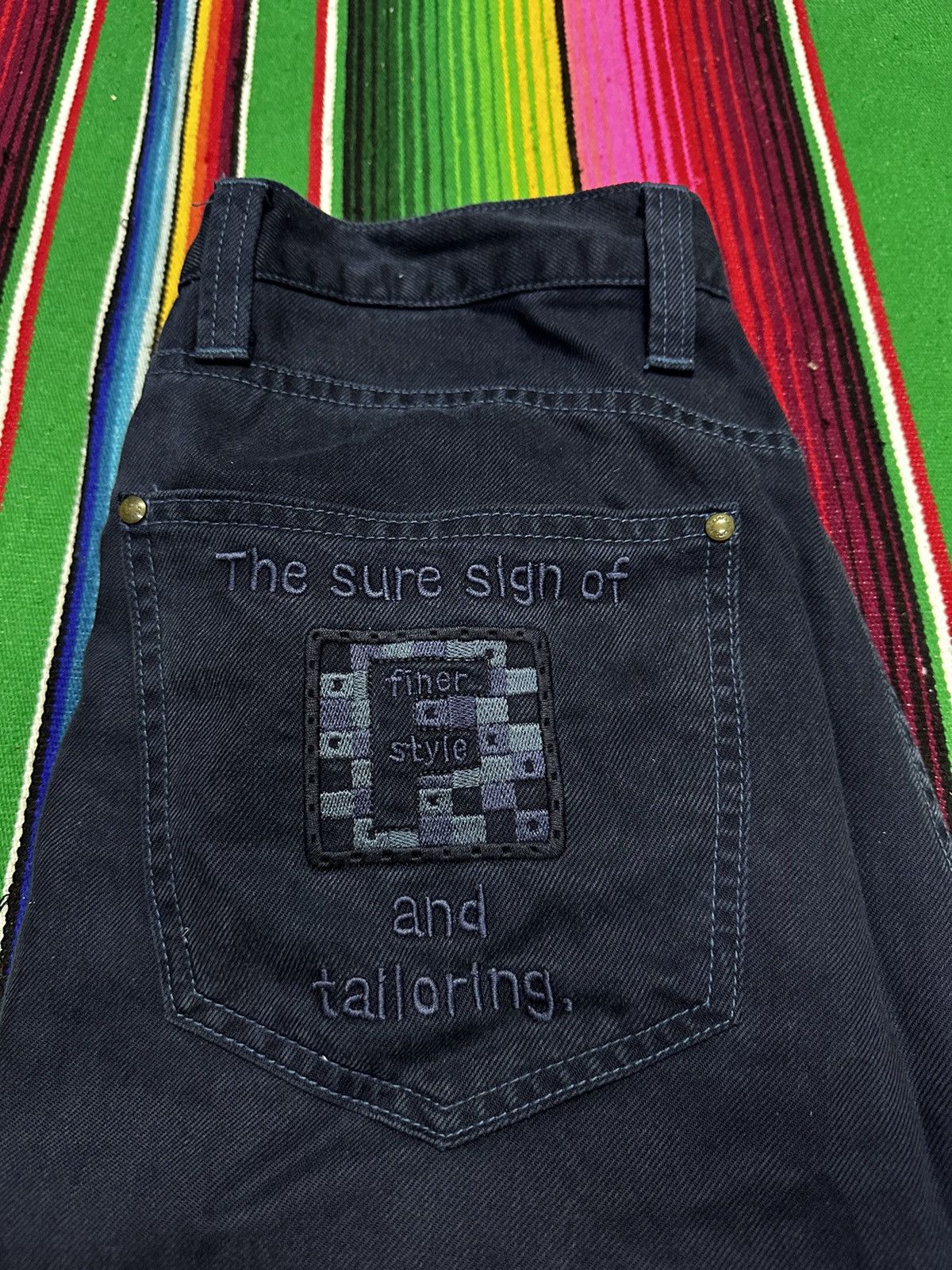 If Six Was Nine 💥Vintage santafe💥 relax pants . Size US 30 / EU 46 - 6 Thumbnail