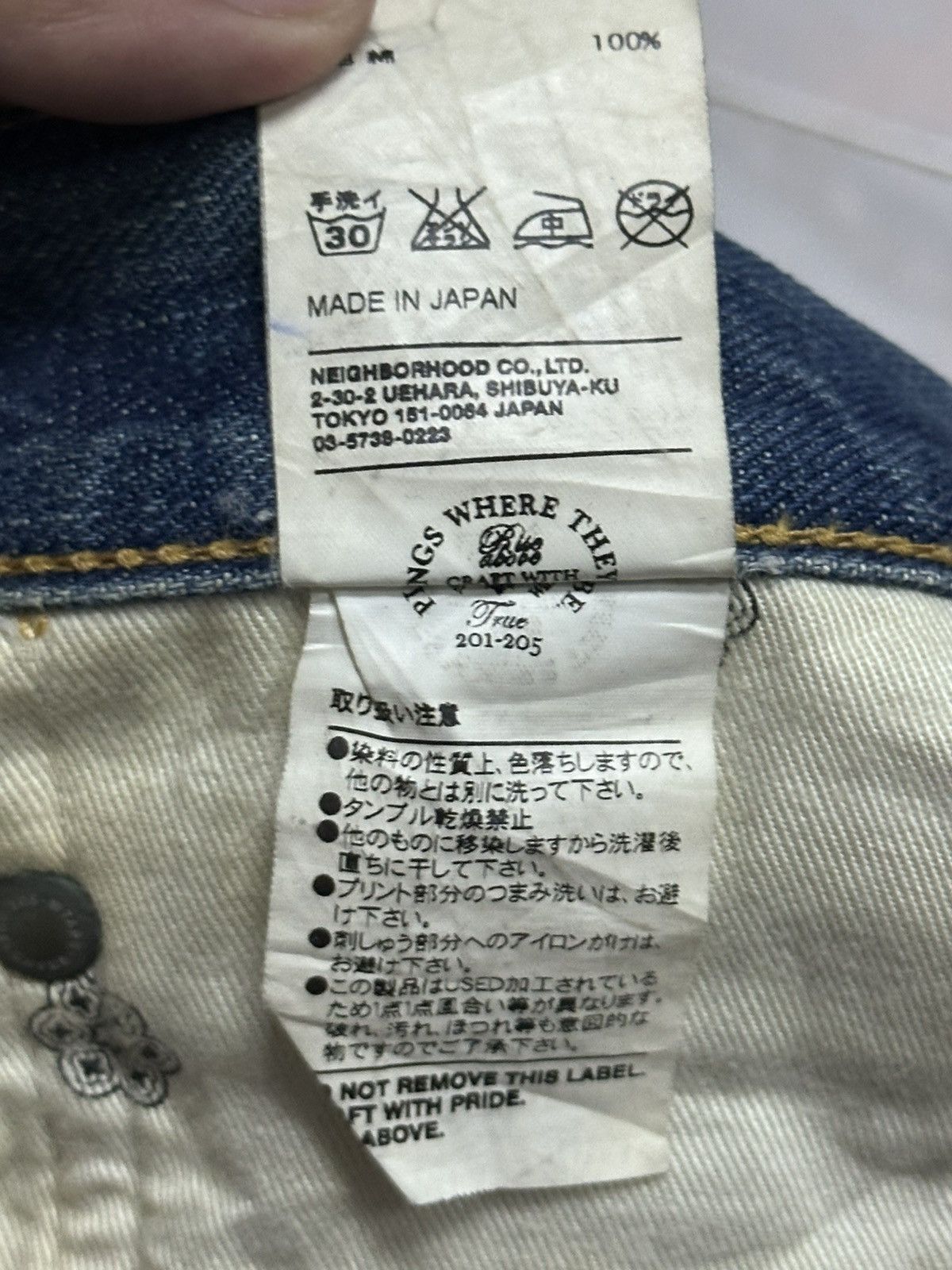 Wtaps Authentic Wtaps Vintage Skinny Loose With Mudwash and Faded Size US 35 - 11 Thumbnail