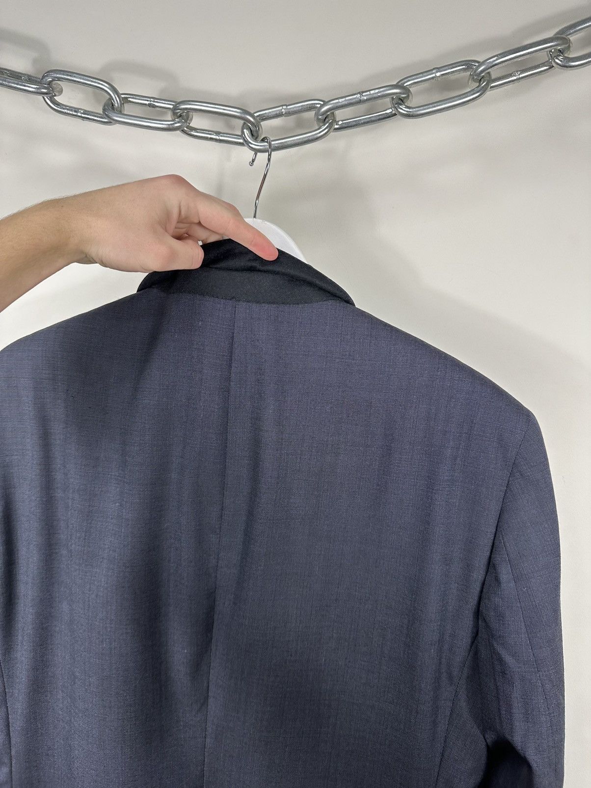 Burberry Vintage Burberry Luxury Designer Archival Wool Blazer Jacket Size 50R - 7 Thumbnail