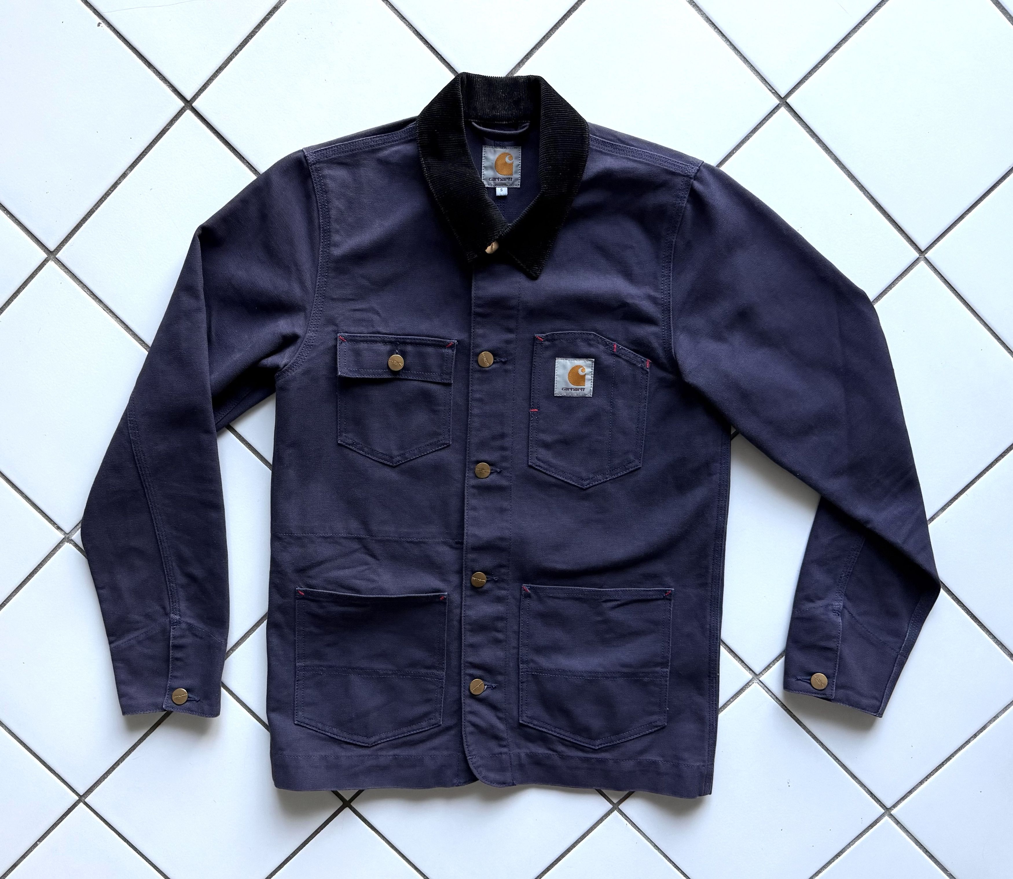 Carhartt Rare Carhartt WIP navy/purple State Coat Size US S / EU 44-46 / 1 - 2 Thumbnail