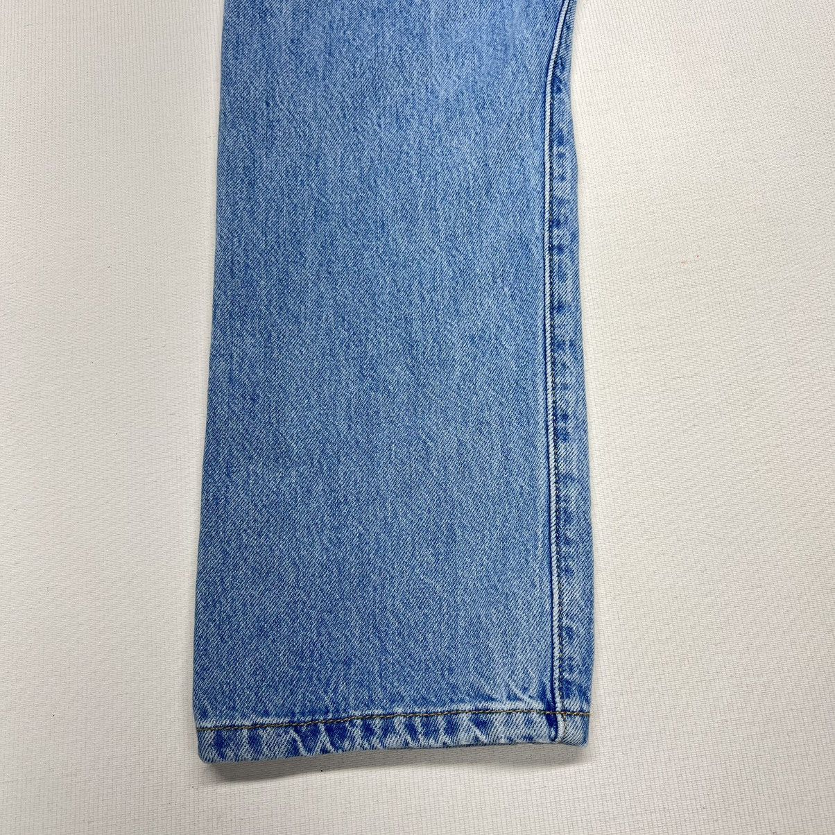 Levi's Levis Premium Jeans Blue 501 Straight Original Denim Ripped Size 25" / US 0 / IT 36 - 19 Thumbnail