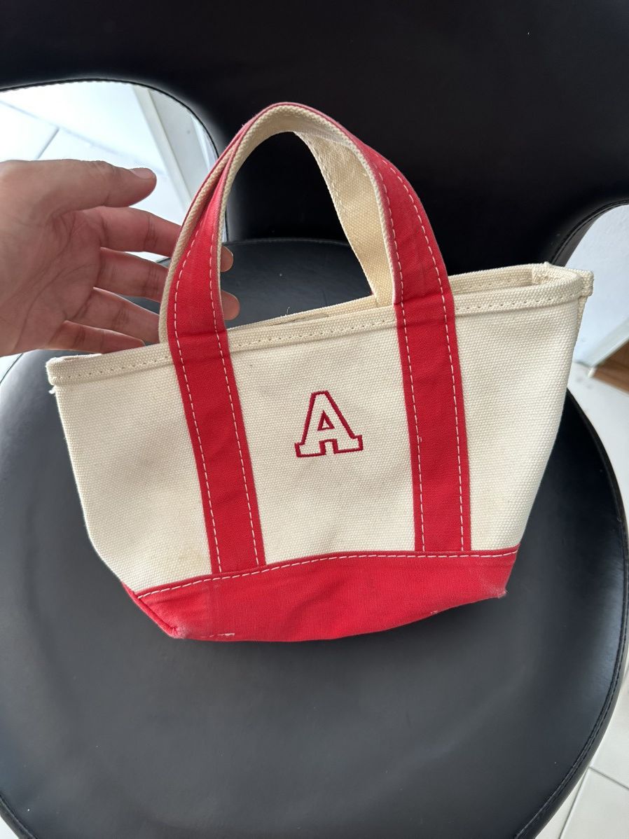 L.L. Bean × Vintage Vintage 80s LL Bean Mini Boat and Tote Bag Size ONE SIZE - 4 Thumbnail