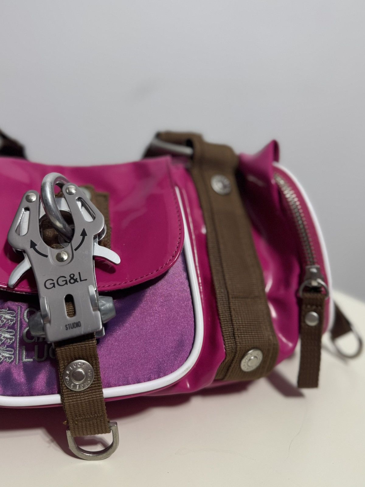 George Gina & Lucy Vintage 2010 Senorita Medelin Shoulder Punk Purple Bag Size ONE SIZE - 10 Thumbnail