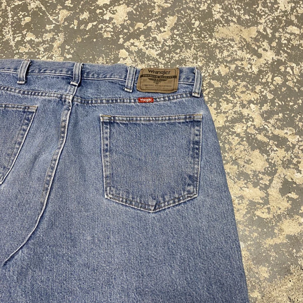 Other Vintage Wrangler Light Wash Y2K Baggy Shorts Jorts Size US 34 / EU 50 - 3 Thumbnail