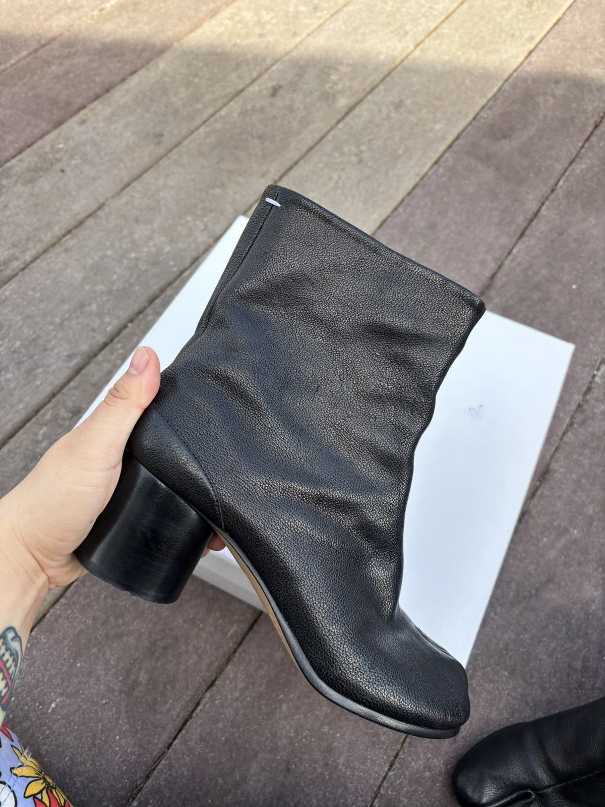 Maison Margiela Maison Margiela Camel Tabi Ankle Boots Size US 6 / IT 36 - 4 Thumbnail