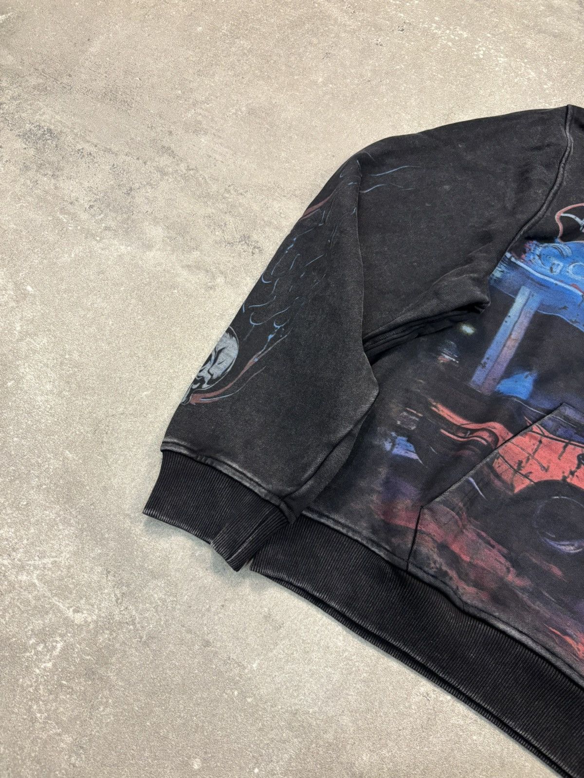 Godspeed Godspeed Pitstop Hoodie, Washed Black Size US XL / EU 56 / 4 - 19 Thumbnail
