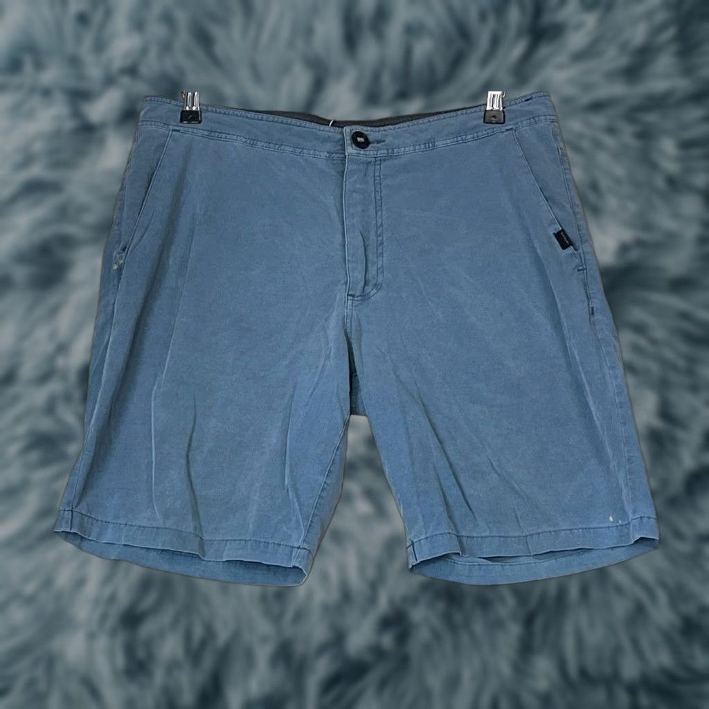 Rip Curl RIP CURL Board Shorts Mens Flat Front Blue 32 Chino Pockets Polyester Viscose Casual Travel Size US 32 / EU 48 - 1 Thumbnail