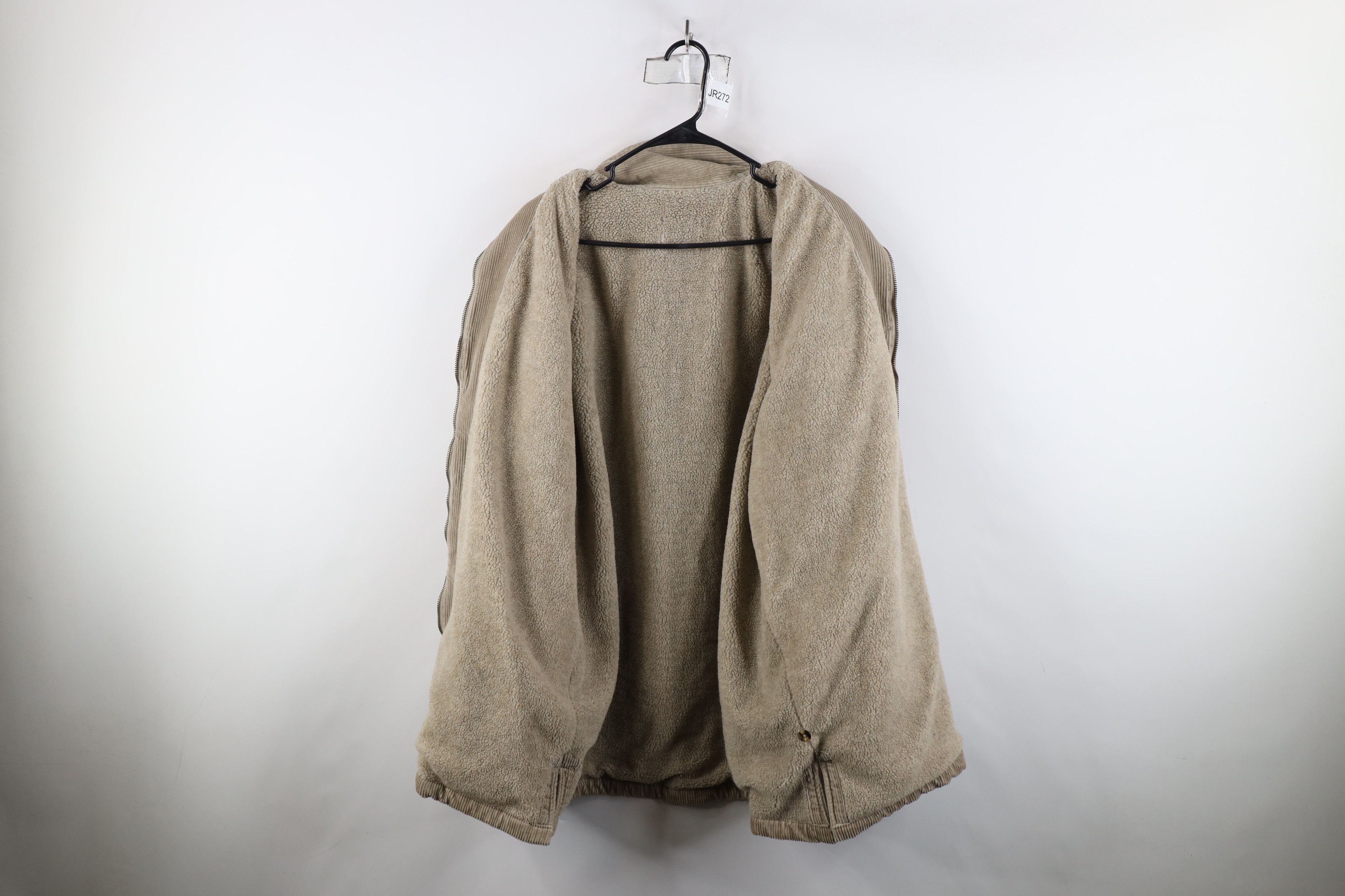 Vintage Vintage 90s Streetwear Lined Corduroy Shirt Jacket Jac Shirt Size US XXL / EU 58 / 5 - 13 Thumbnail