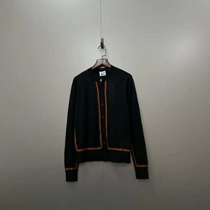 Burberry Burberry Women's Black Wool Cardigan Size XXS / US 00 / IT 34 - 1 Thumbnail
