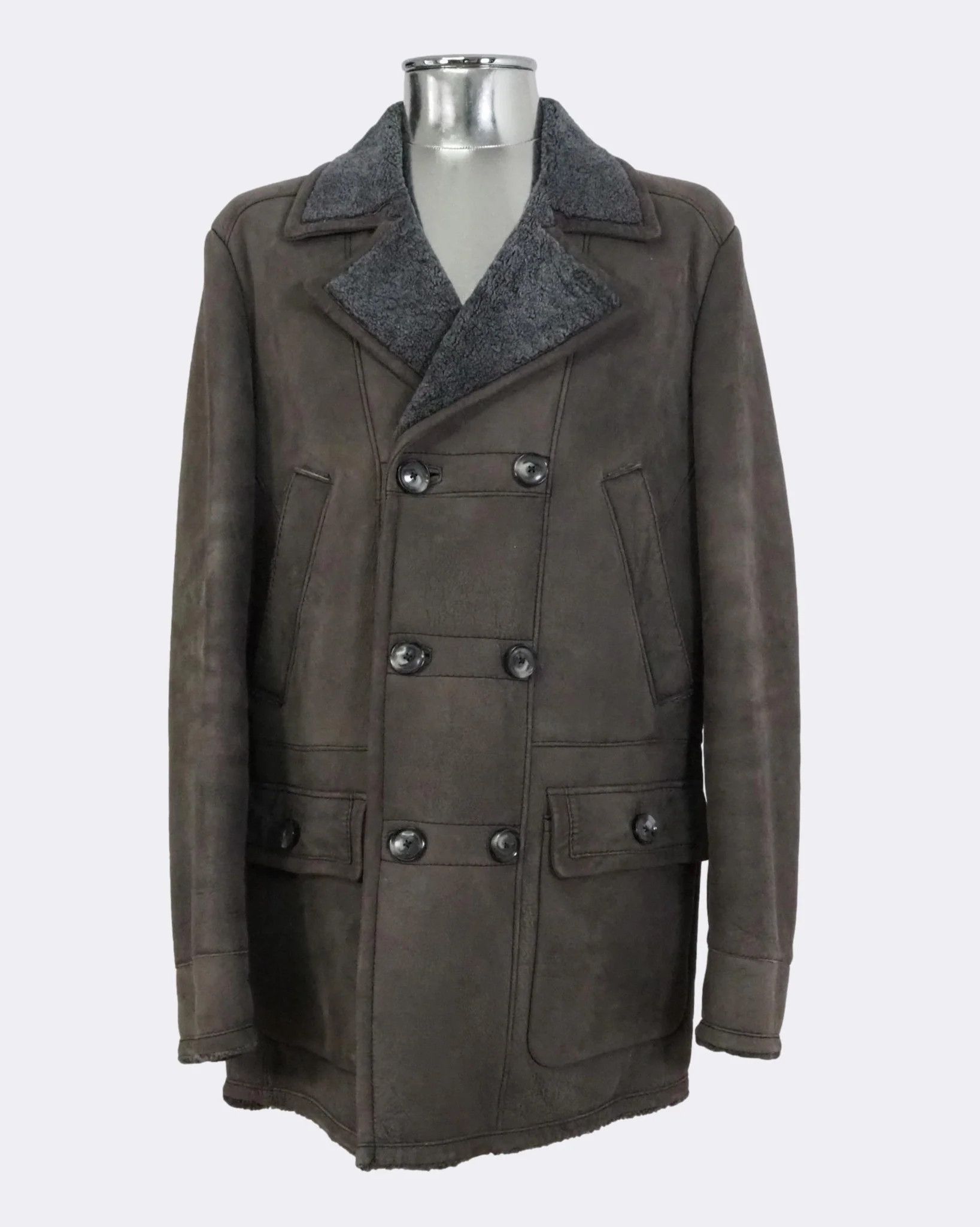 Hugo Boss Hugo Boss Spanish Merino Lambskin Shearling Jacket $1445 Size US L / EU 52-54 / 3 - 6 Thumbnail