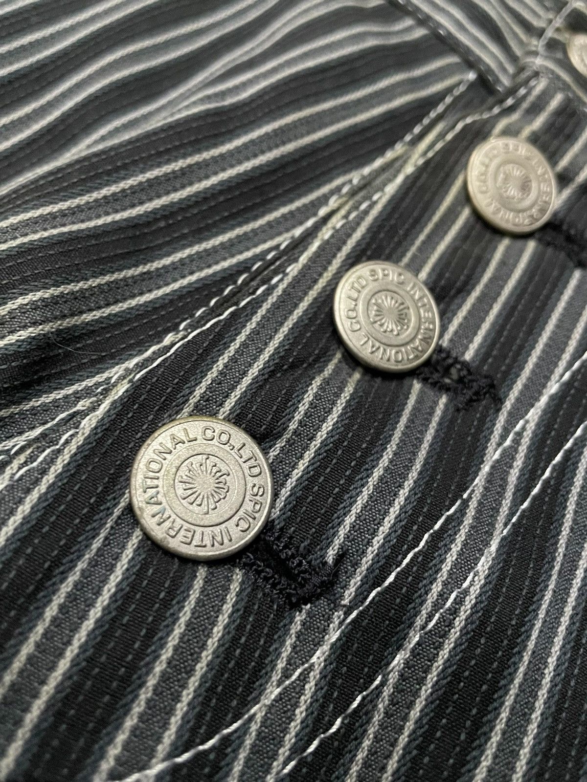 Kapital × Tornado Mart Tornado Mart Gemstone Stud Snake Skin Jacquard Flare Pants Size US 30 / EU 46 - 22 Thumbnail