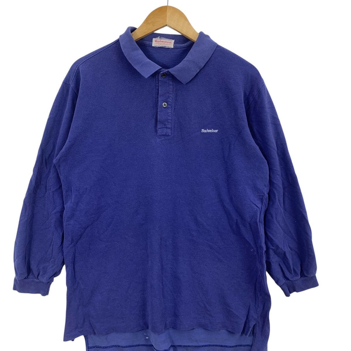 Budweiser Vintage BUDWEISER BEER Embroidered Logo Polo Tee Shirt Top Size US M / EU 48-50 / 2 - 4 Thumbnail