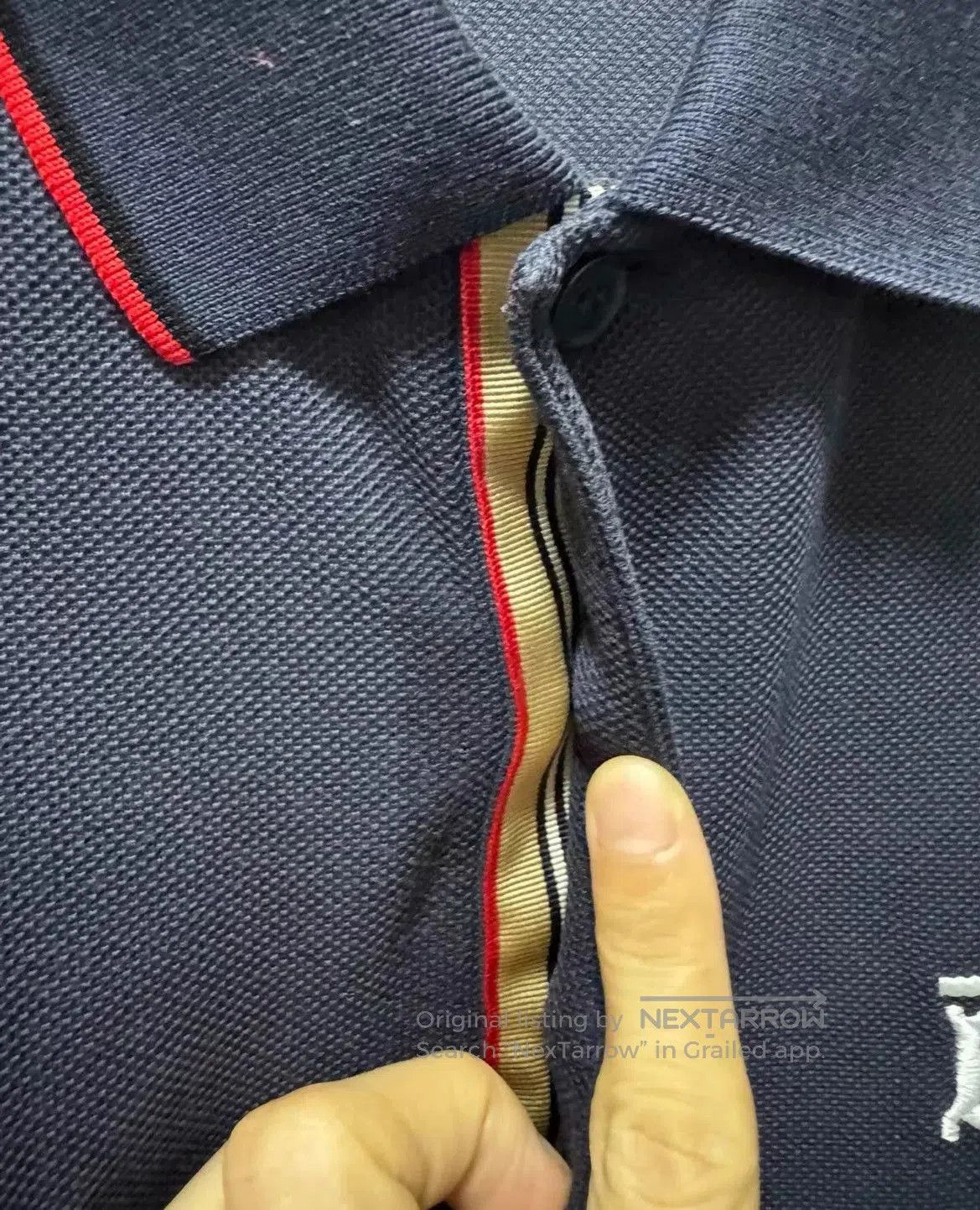Burberry Burberry Piqué Polo Shirt. Size US S / EU 44-46 / 1 - 3 Thumbnail
