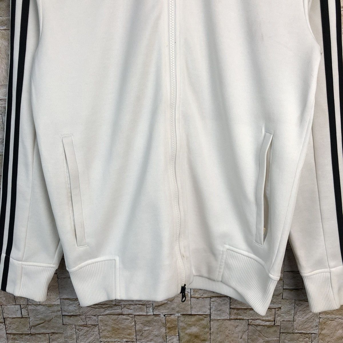 Adidas Adidas White Sweatshirt #A251 Size US M / EU 48-50 / 2 - 6 Thumbnail