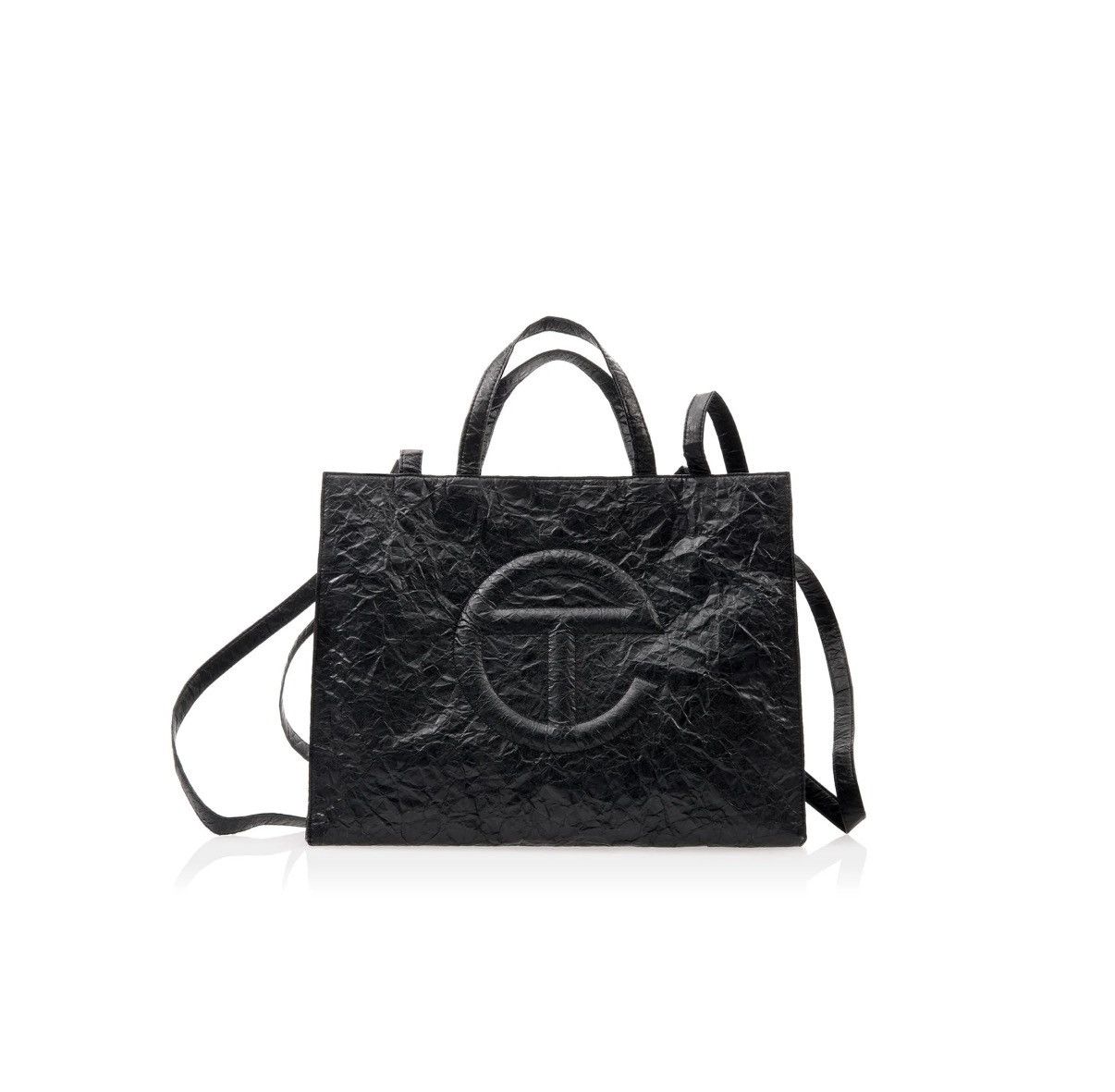 Telfar TELFAR BLACK PAPER - MEDIUM SHOPPING BAG Size ONE SIZE - 1 Thumbnail