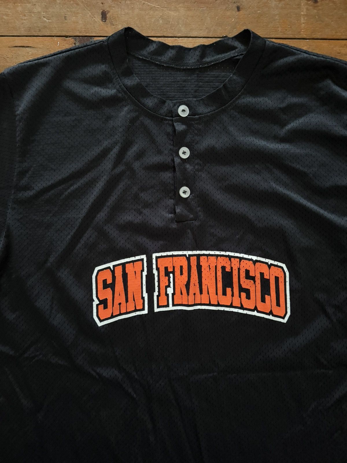 Vintage VINTAGE SAN FRANCISCO GIANTS BASEBALL MESH JERSEY Size US XL / EU 56 / 4 - 2 Thumbnail