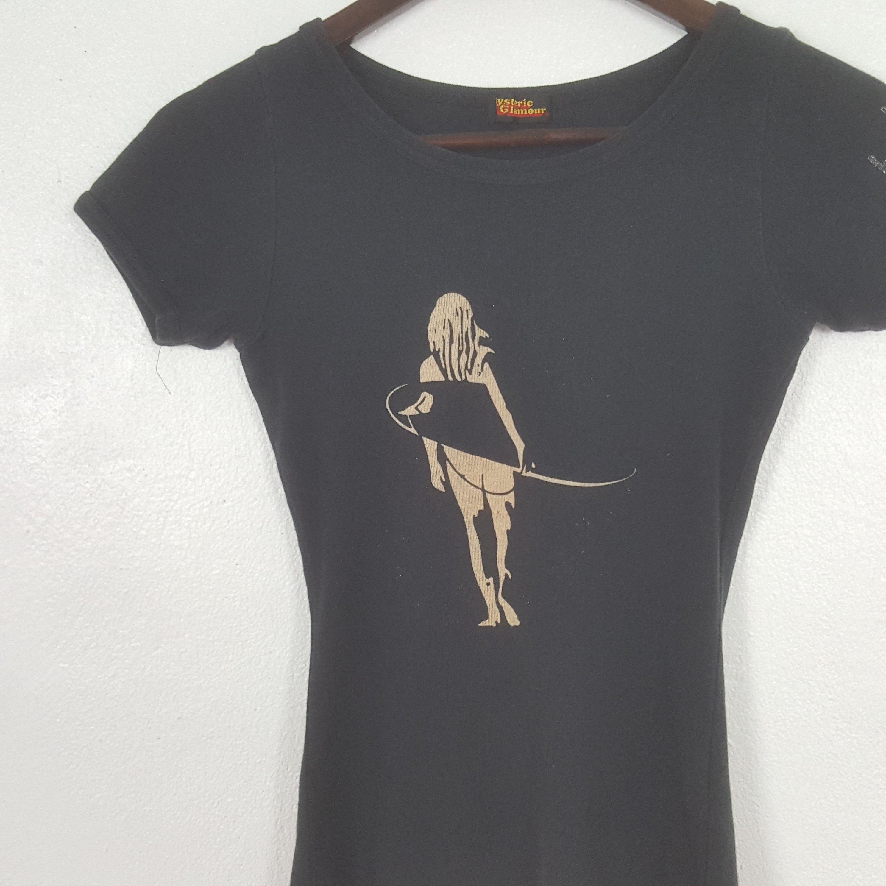 Hysteric Glamour Vintage Hysteric Glamour Samurai Japanese Brand Tshirt Size XXS / US 00 / IT 34 - 2 Thumbnail