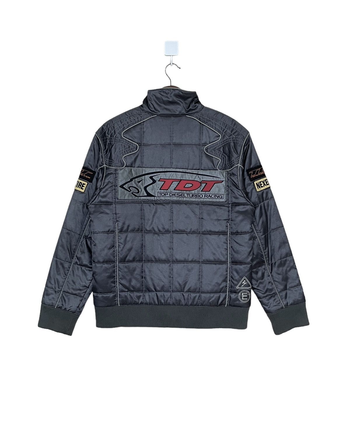 Puma Vintage Brand Puma Racing Bomber Jacket 1990s Size US L / EU 52-54 / 3 - 3 Thumbnail