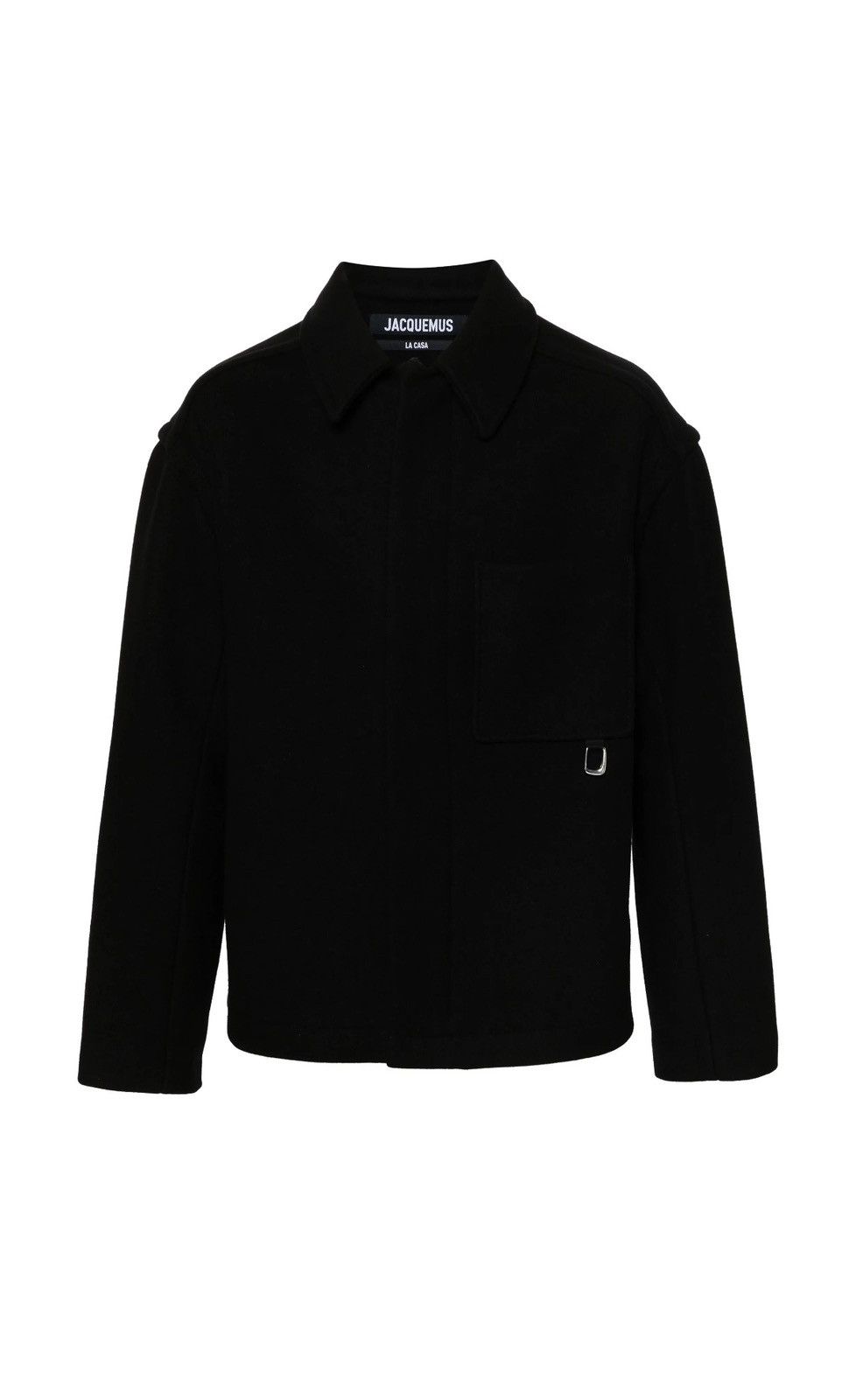 Jacquemus Jacquemus La Casa Le Manteau Court Coat Black VWool EU 52 XL Size US XL / EU 56 / 4 - 1 Thumbnail