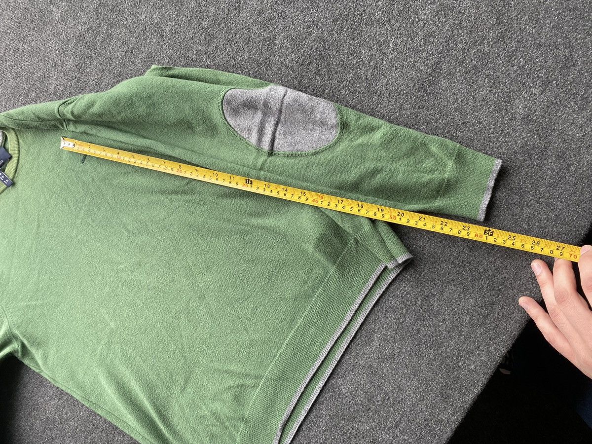 Armani 🔥Armani Jeans Pullover Sweater Green mens designer m rare Size US M / EU 48-50 / 2 - 7 Thumbnail