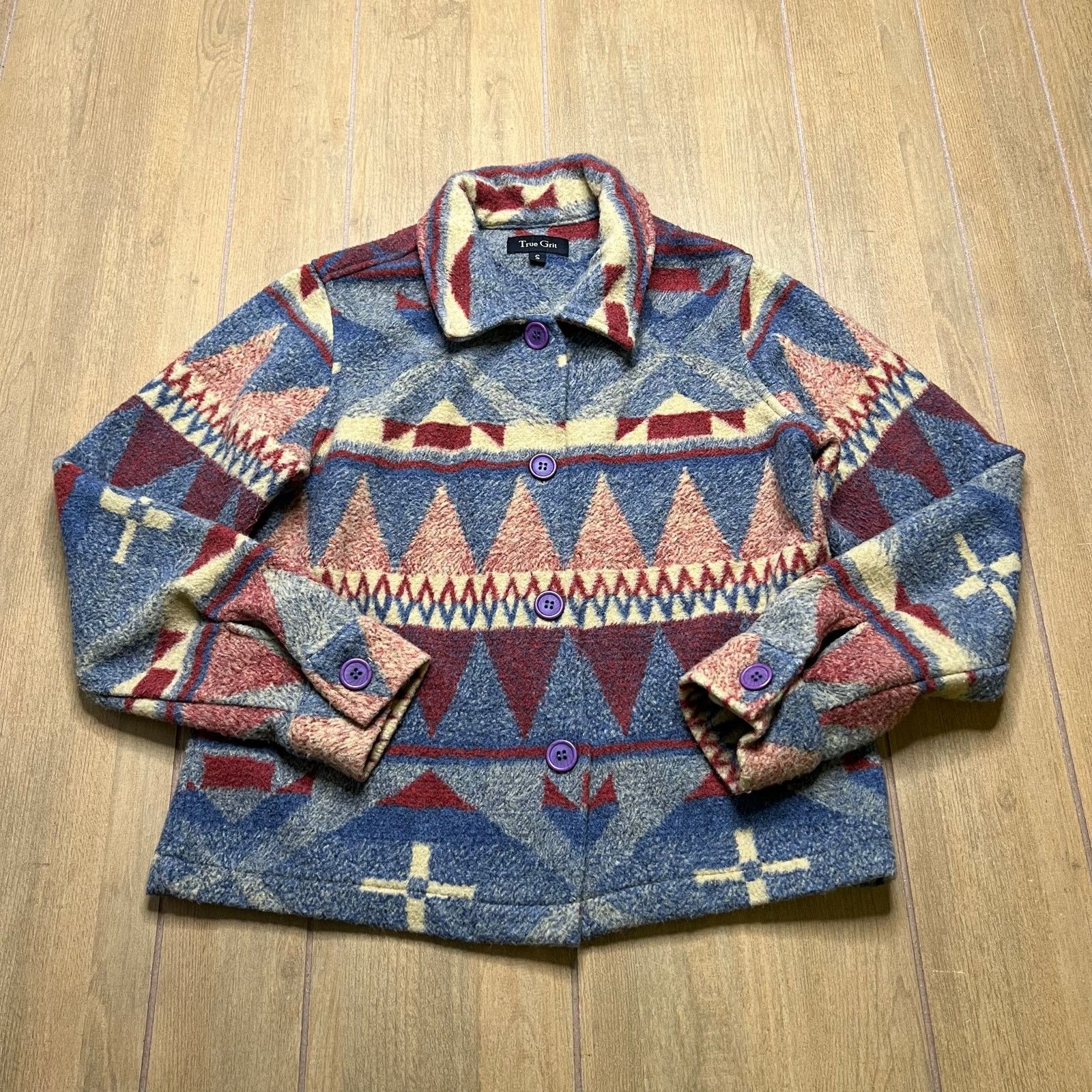 True Grit True Grit Liberty Blanket Jacket Southwestern USA women S Size S / US 4 / IT 40 - 1 Thumbnail