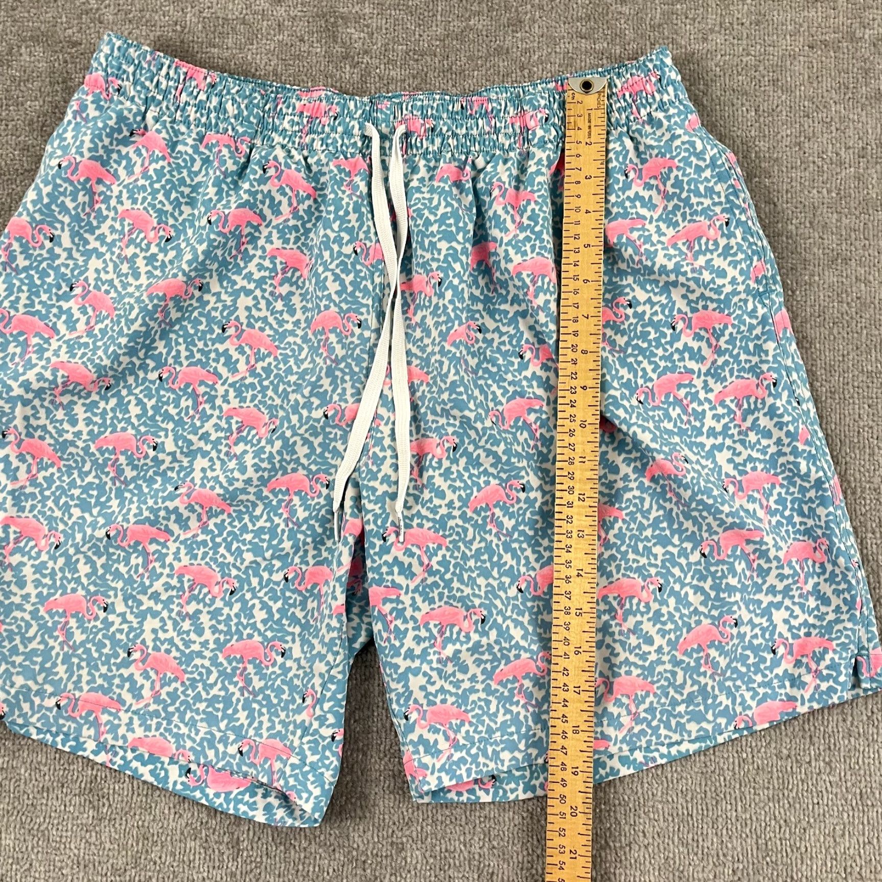 Chubbies VINTAGE Chubbies Swim Trunks Mens 2XL / 7" Lined Domingos Flamingos Beach Hawaiian Ocean Size US 39 - 5 Thumbnail