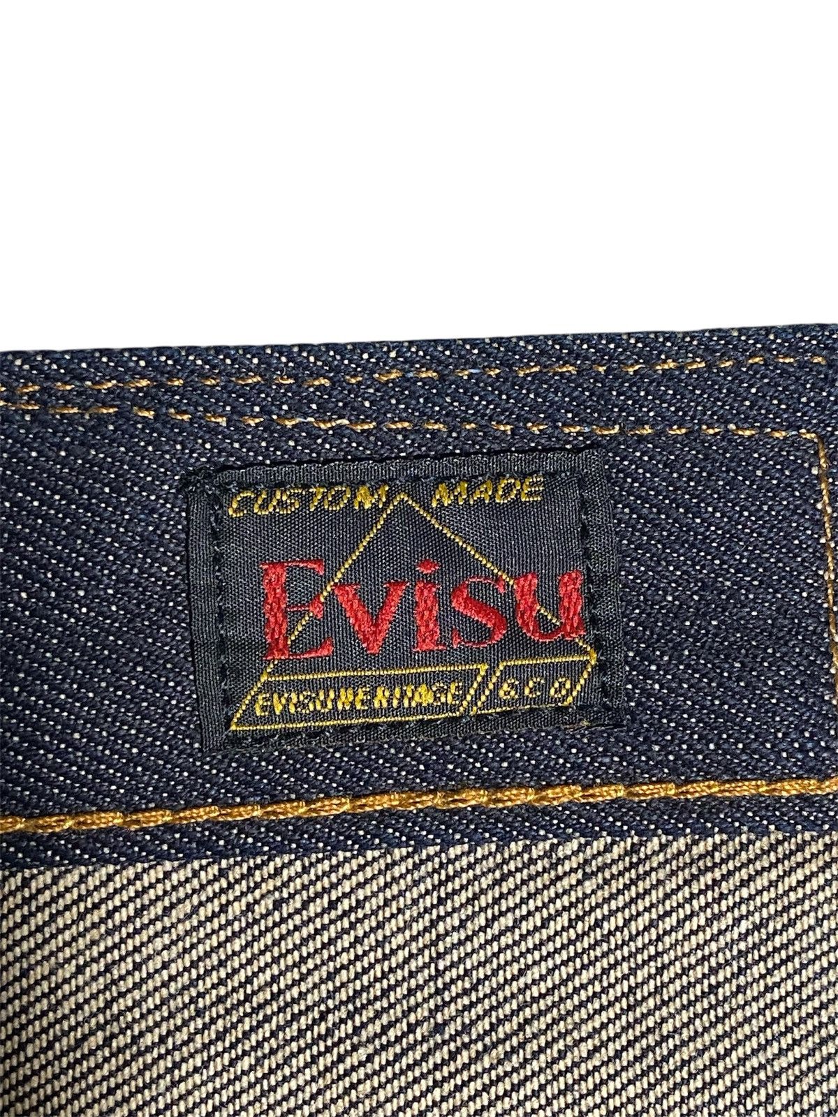 Evisu Evisu Script Daicock No 3 Lot 2000 New Size US 33 - 11 Thumbnail