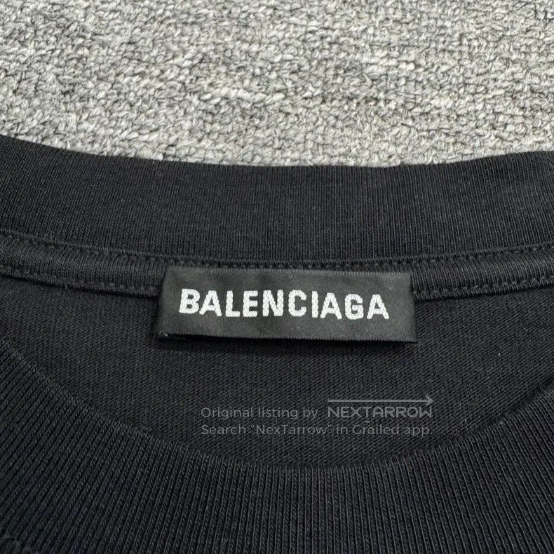 Balenciaga Balenciaga Logo Print Short Sleeve Tee. Size US S / EU 44-46 / 1 - 2 Thumbnail