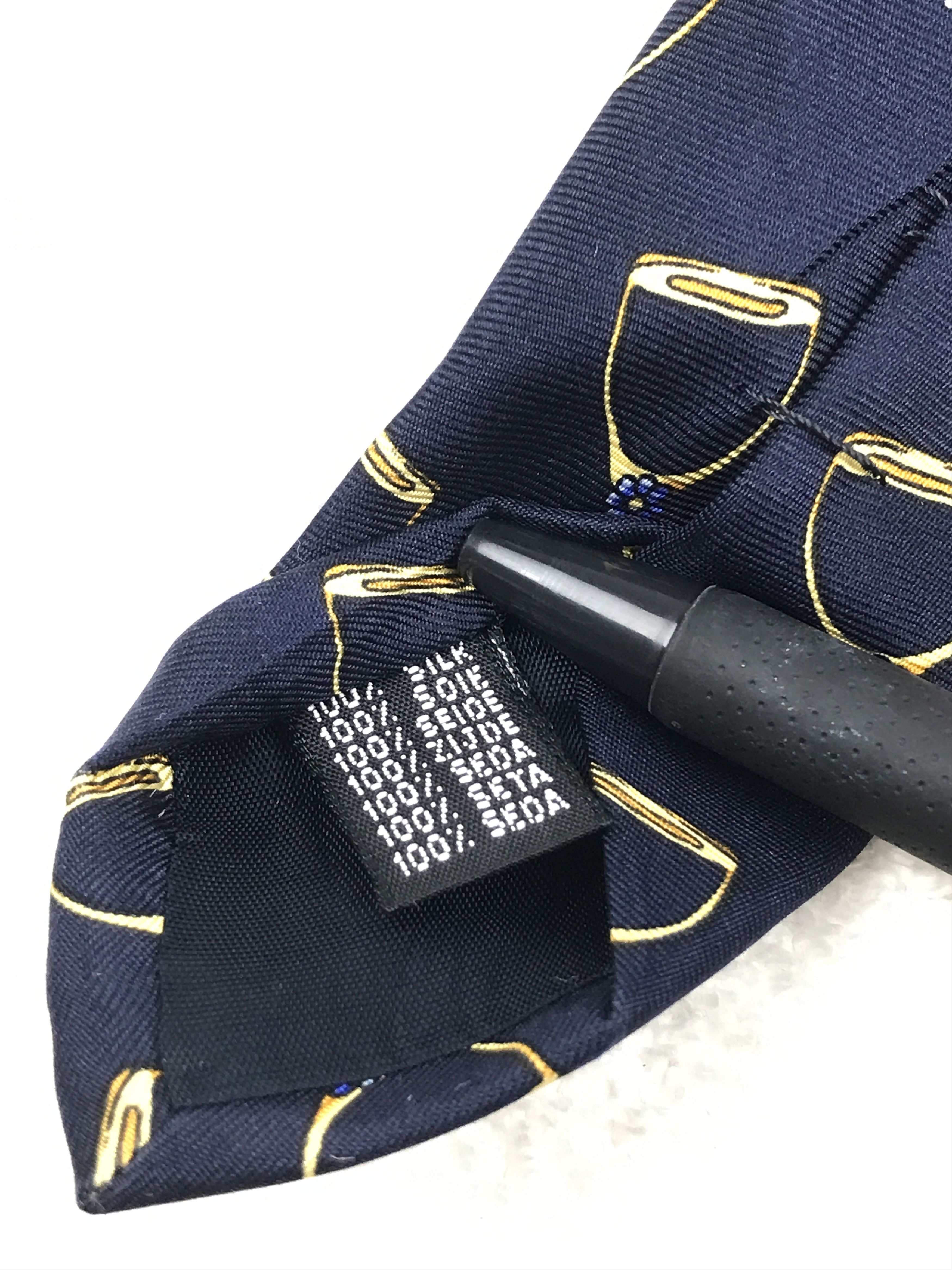 Designer × Vintage Vintage Oghio & Dando Silk Necktie Size ONE SIZE - 7 Thumbnail