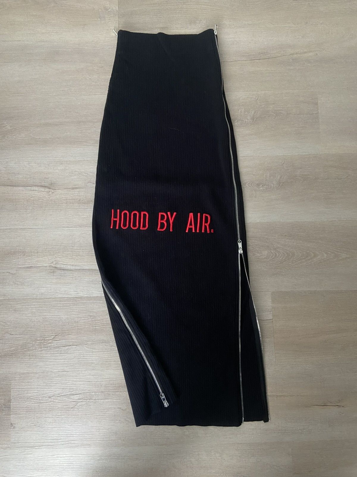 Hood By Air Hood by Air HBA Maxi Skirt Red Stitching Side Zip Size 25" / US 0 / IT 36 - 1 Thumbnail