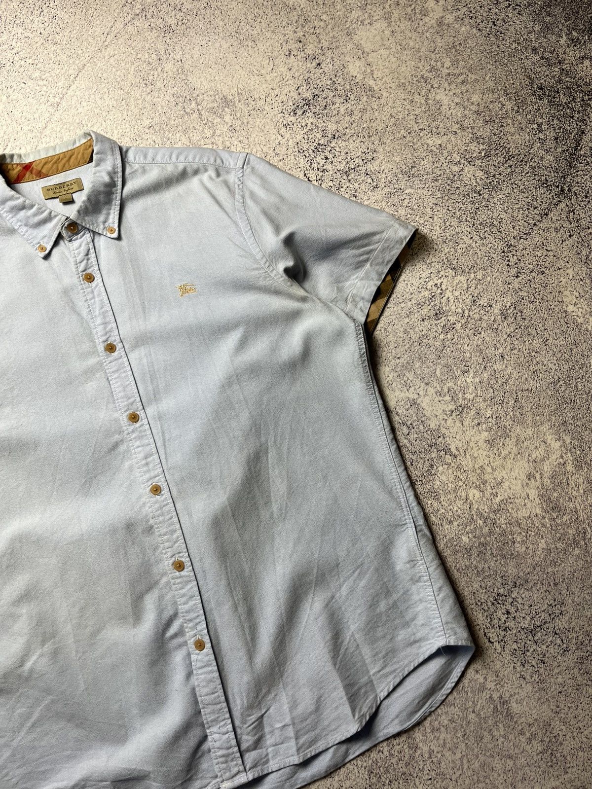 Burberry Vintage Burberry Shirt Luxury Size US L / EU 52-54 / 3 - 4 Thumbnail