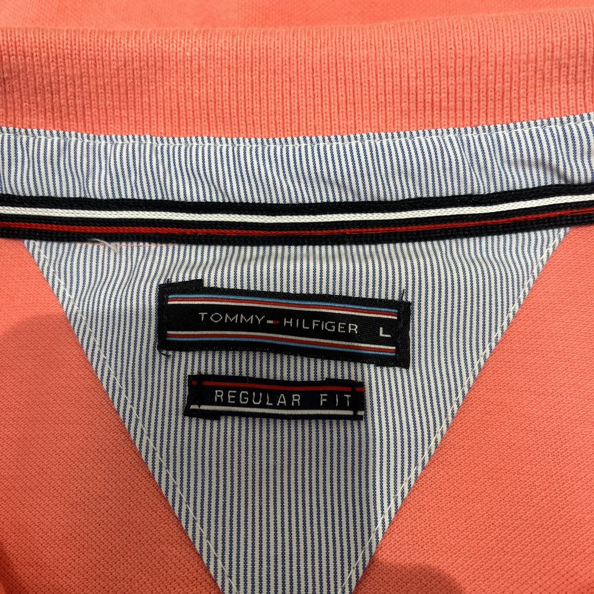 Tommy Hilfiger Tommy Hilfiger Polo Tee Pink Size US L / EU 52-54 / 3 - 3 Thumbnail