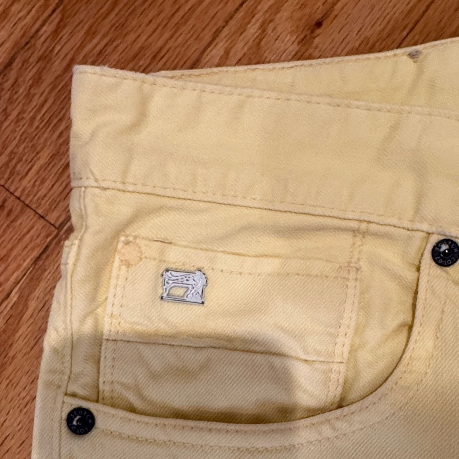 Scotch & Soda Scotch & Soda Ralston Regular Slim Yellow Jeans 32x27.25 Size US 32 / EU 48 - 2 Thumbnail