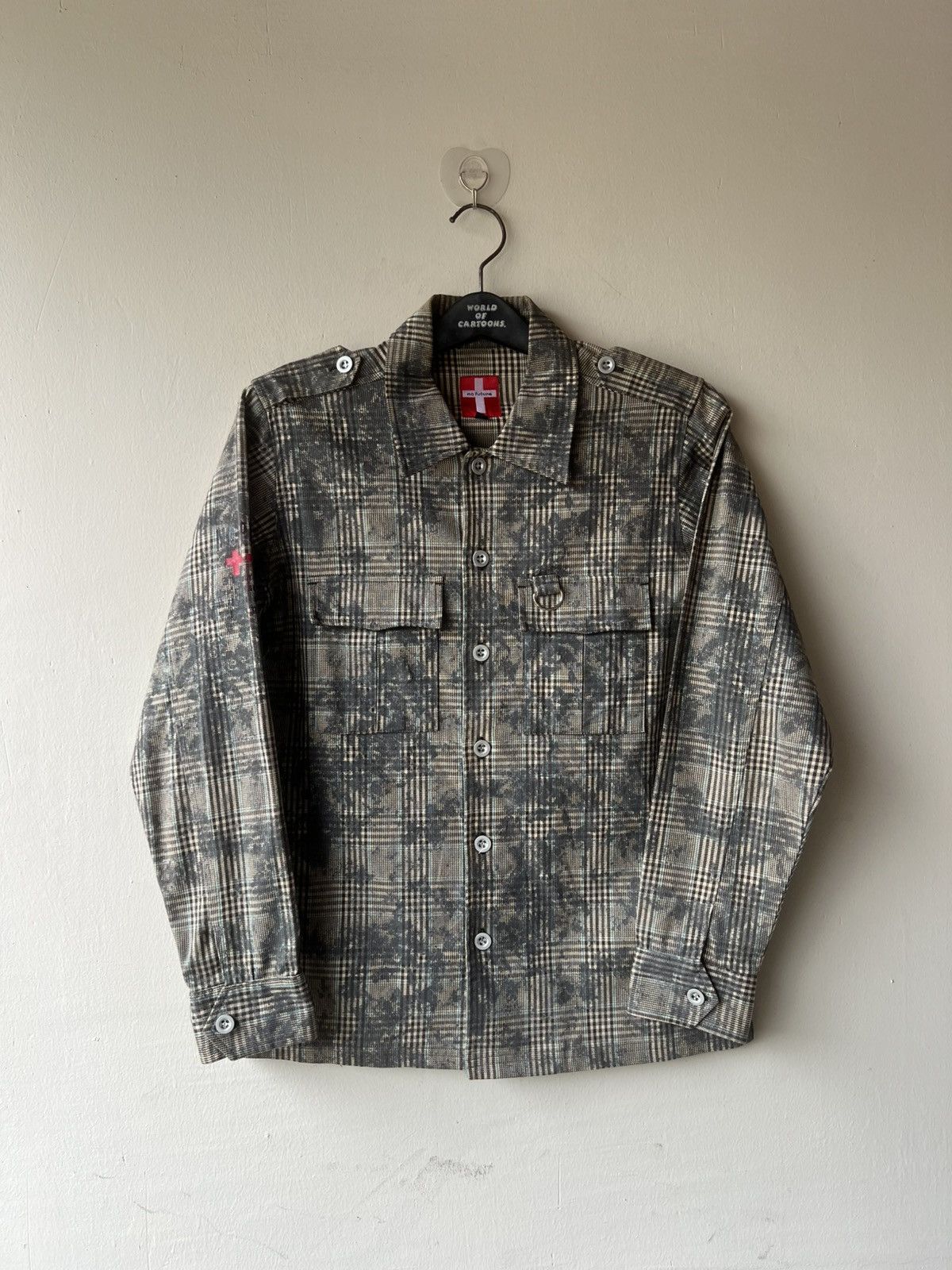 No Future Vintage NO FUTURE Attack Sortie Military Punk Shirt Size US S / EU 44-46 / 1 - 2 Thumbnail