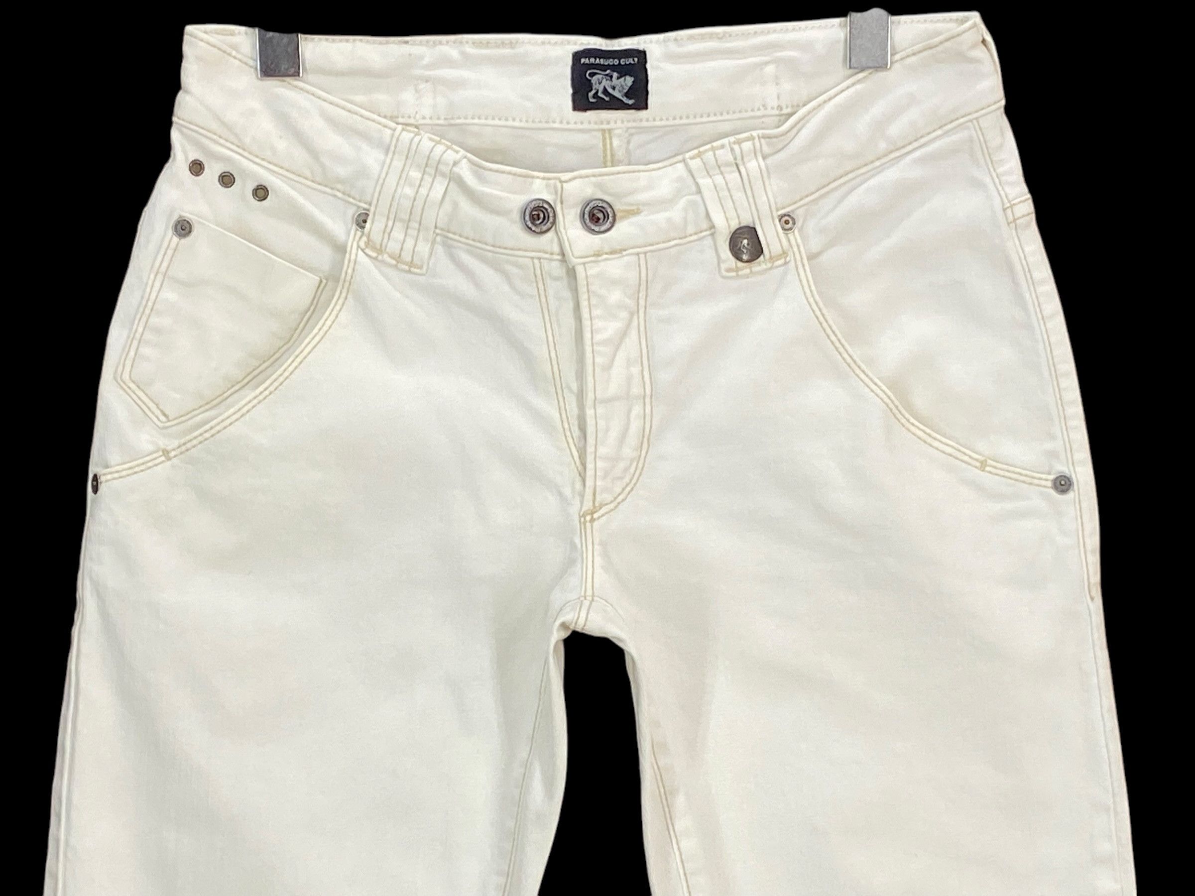 Japanese Brand Parasuco Pants Hickory Skinny Pants Size US 29 - 3 Thumbnail