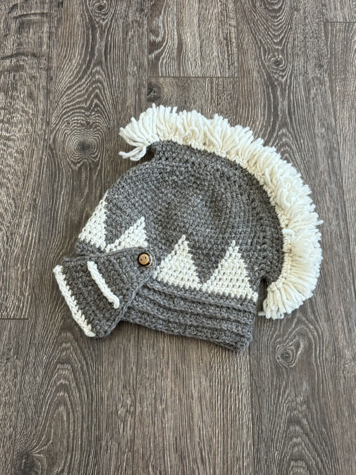 Handmade × Vintage Handmade Helmet Beanie Size ONE SIZE - 1 Thumbnail