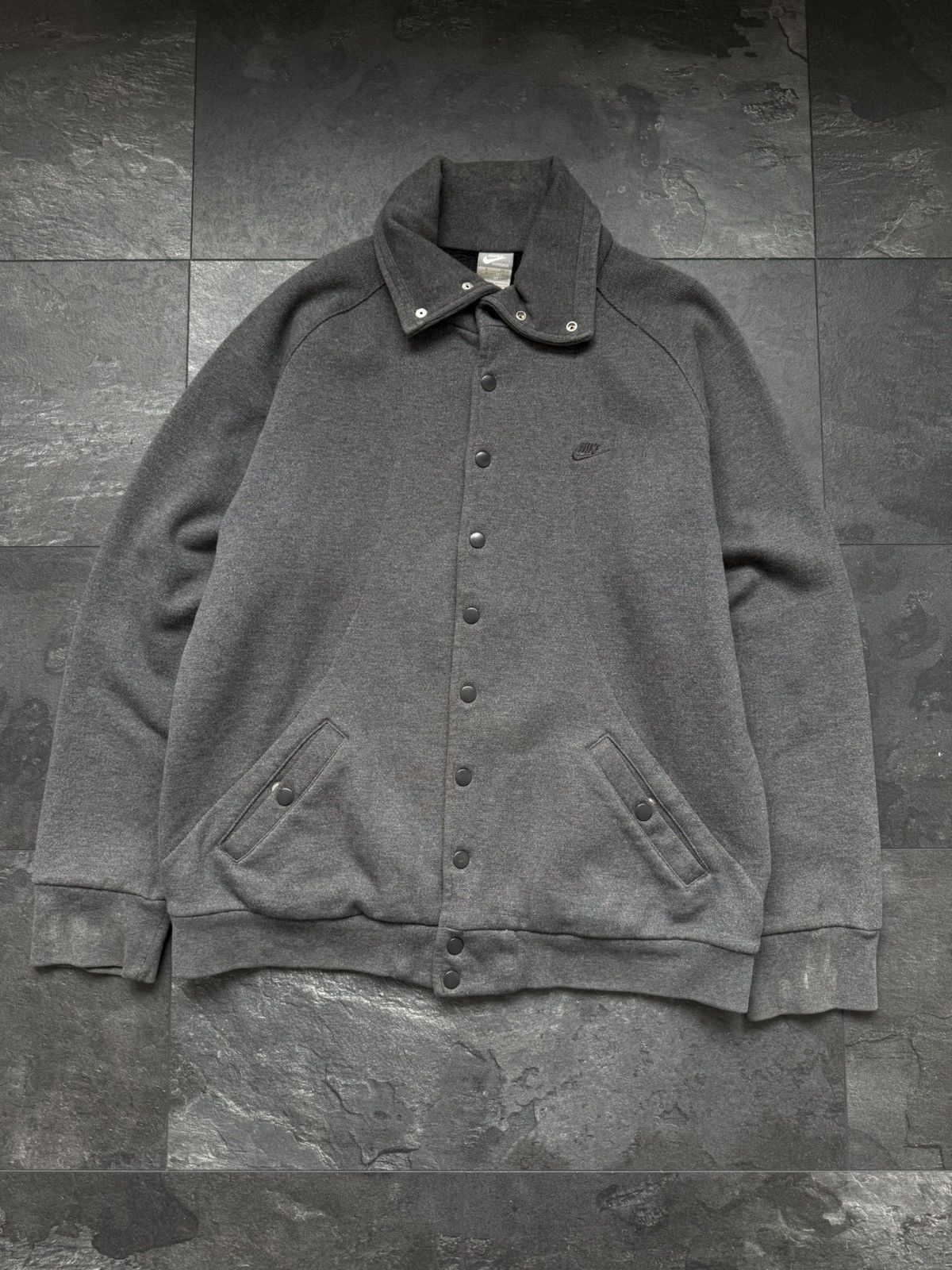 Nike × Vintage Vintage Nike rare zip hoodie sweatshirt Size US M / EU 48-50 / 2 - 1 Thumbnail