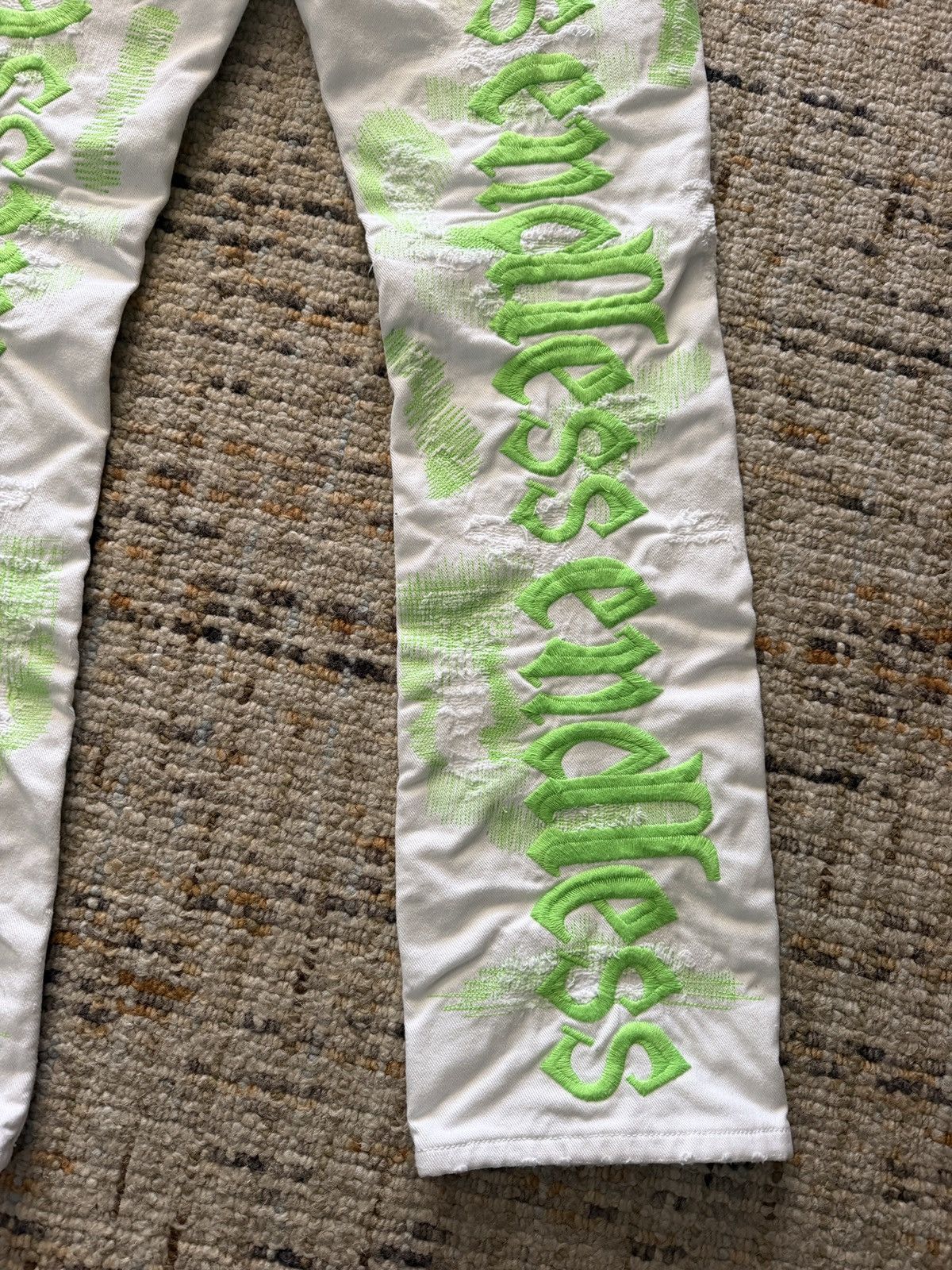 Endless Endless Denim white/green Size US 28 / EU 44 - 3 Thumbnail