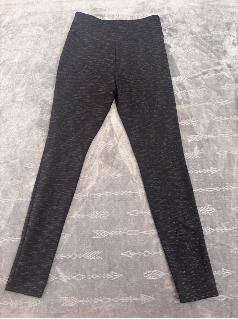 Apt. 9 Women's Apt. 9 Leggings Size M Black Gray Size 26" / US 2 / IT 38 - 11 Thumbnail