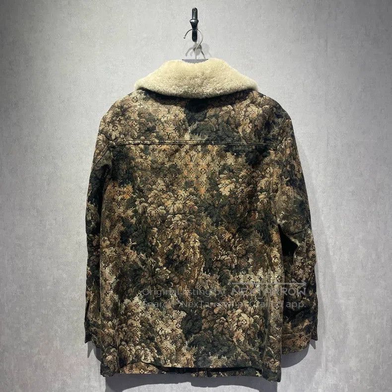 Louis Vuitton Louis Vuitton Camouflage full logo denim jacket Size US M / EU 48-50 / 2 - 2 Thumbnail