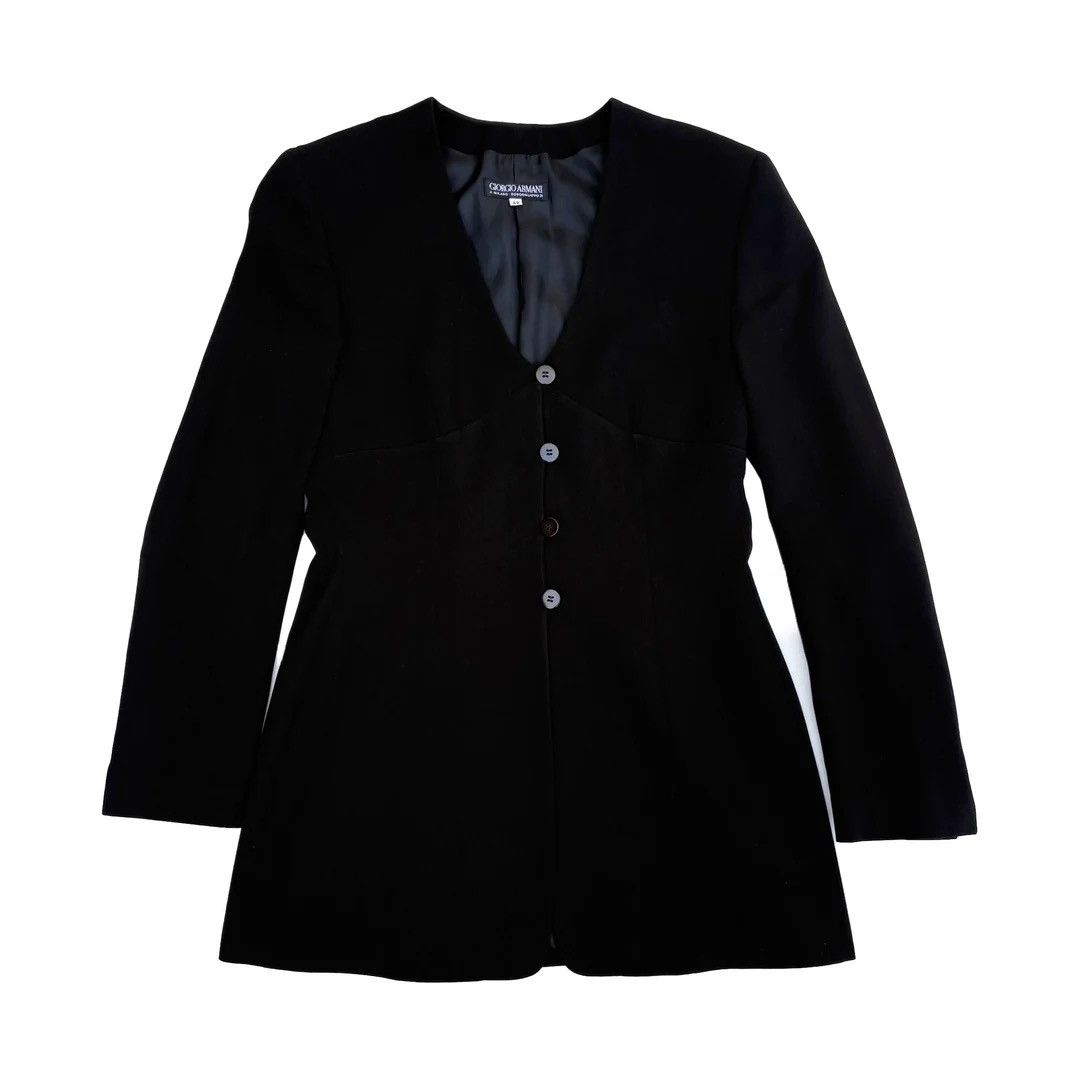 Giorgio Armani Giorgio Armani 1980 80s Vintage Designer Italy Made Blazer Size M / US 6-8 / IT 42-44 - 1 Thumbnail