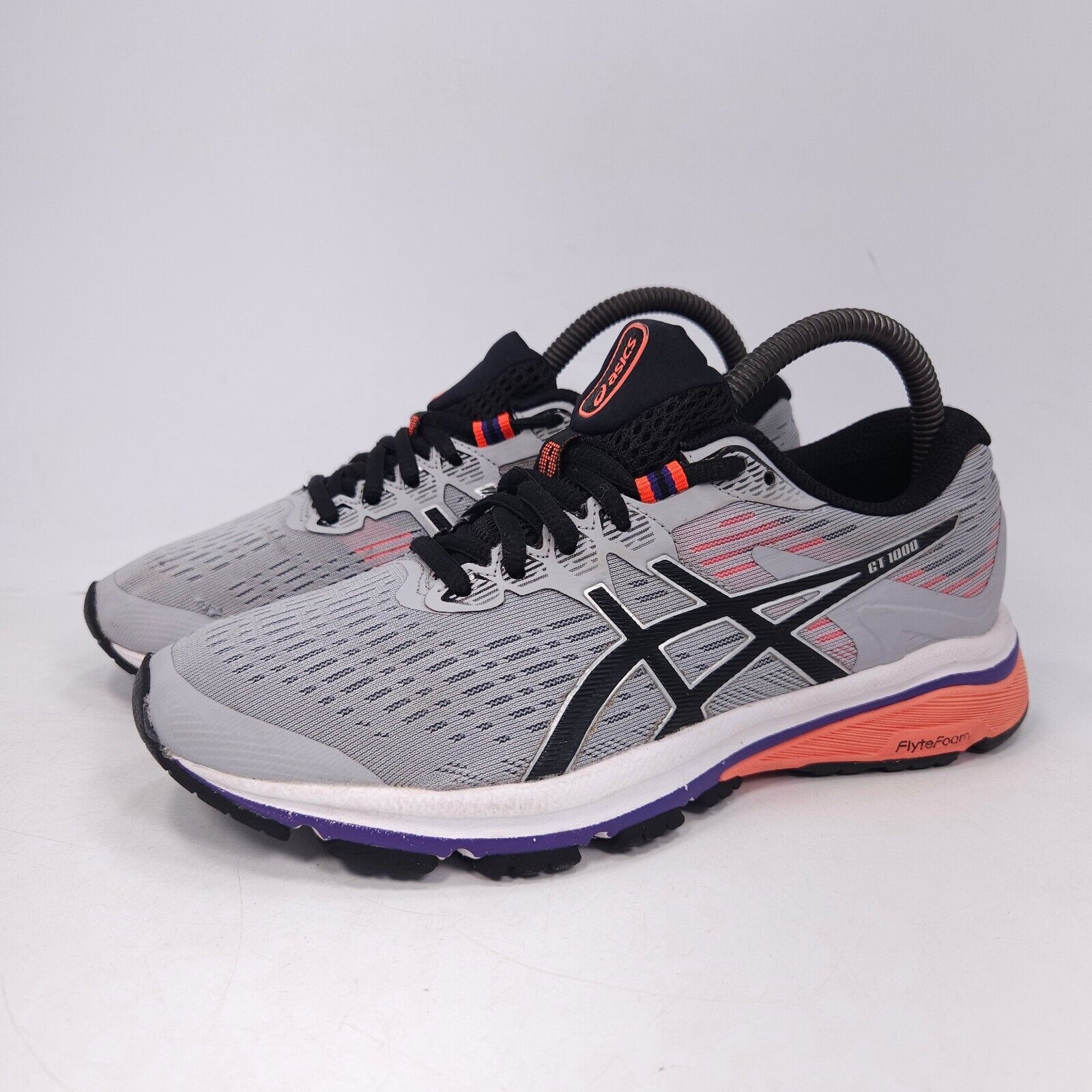 Asics Asics GT-1000 8 Athletic Shoes Womens Size 6 1012A460 Gray Size US 6 / IT 36 - 1 Thumbnail
