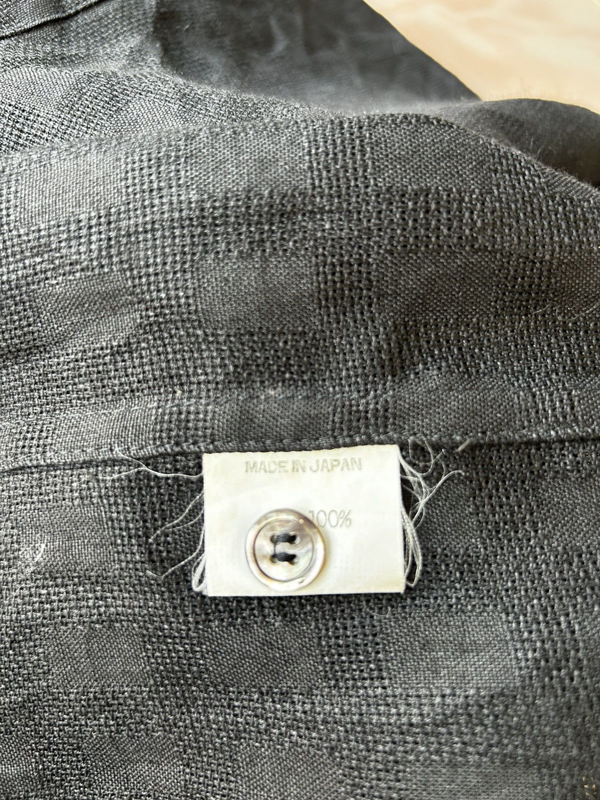 Yohji Yamamoto Y’s Mesh Hemp Shirt Size US L / EU 52-54 / 3 - 10 Thumbnail
