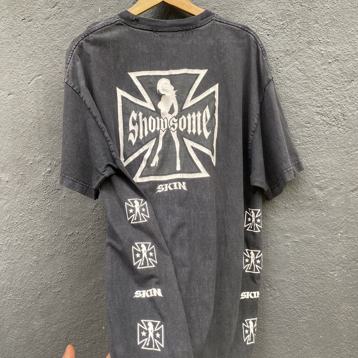 Vintage Thrashed Faded Vintage Y2K Skin Industries ERD GRUNGE TEE Size US XL / EU 56 / 4 - 2 Thumbnail