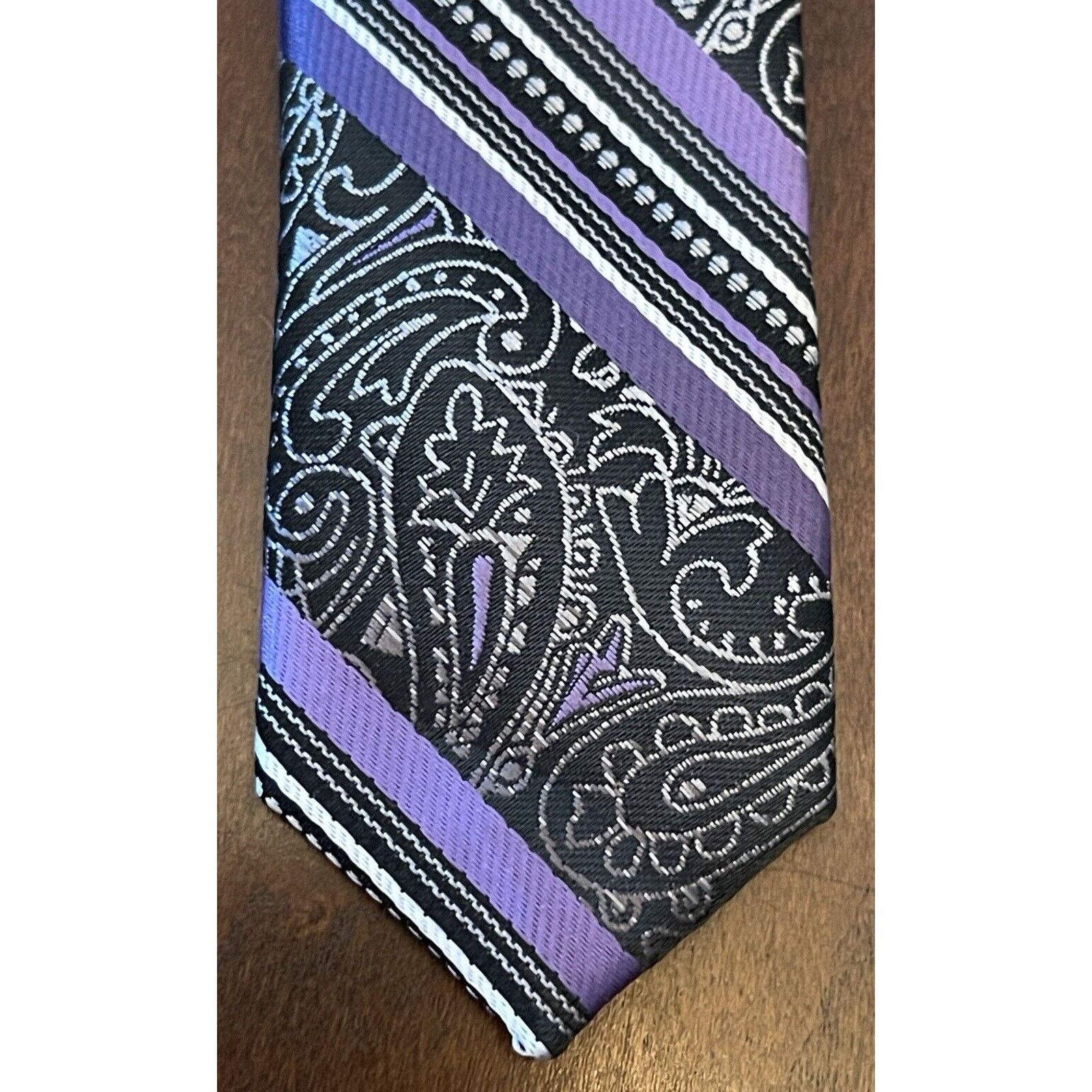 Other Platinum Designs Purple Gray Black Hand Made Polyester China Size ONE SIZE - 6 Thumbnail