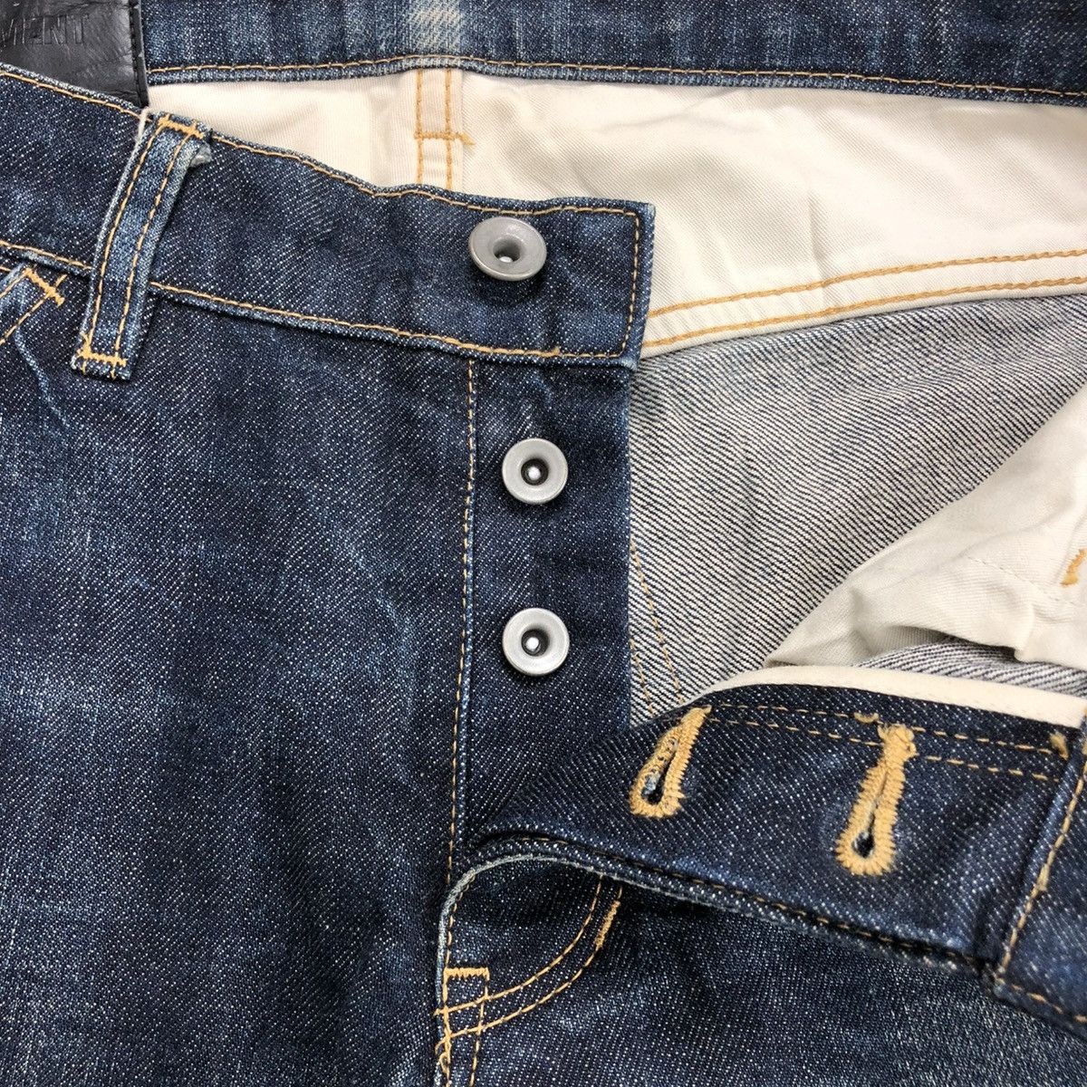 Attachment × Kazuyuki Kumagai Attachment × Le Grande Bleu (L.G.B.) 🇯🇵 2000s Attachment Lgb Gothic Goa Punk Style Curve Leg Jeans Size US 30 / EU 46 - 5 Thumbnail