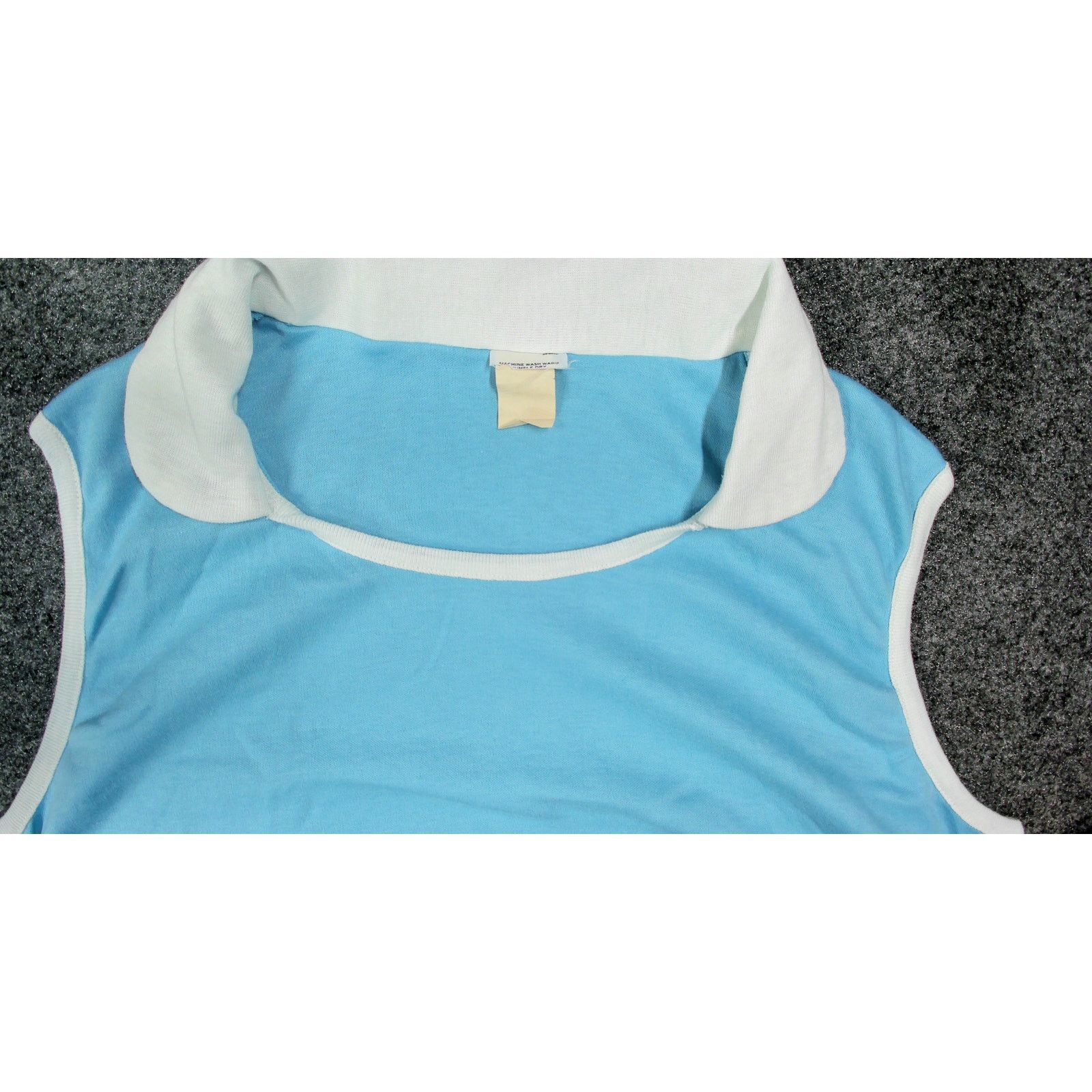 Vintage Vintage 70s Single Stitch Deadstock Tennis Polo Tunic Size L / US 10 / IT 46 - 7 Thumbnail