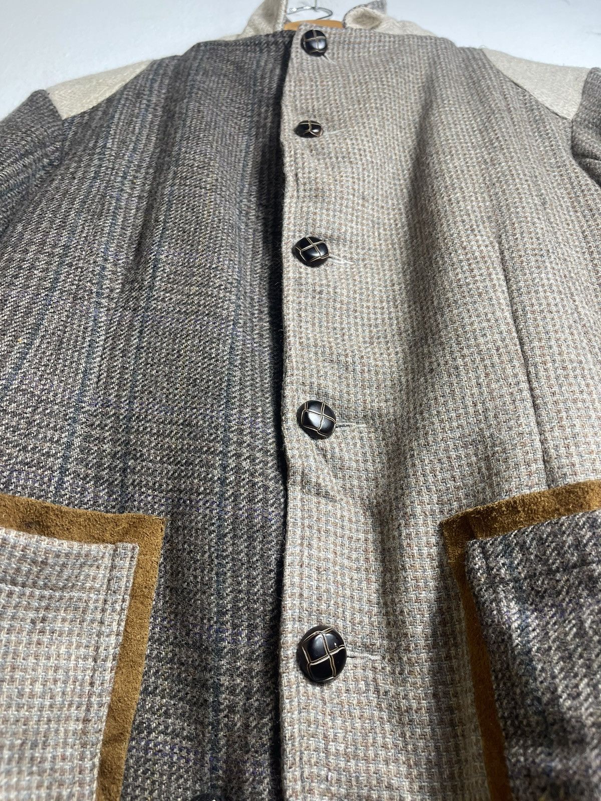 Harris Tweed Vintage Harris tweed button wool jacket Size US M / EU 48-50 / 2 - 8 Thumbnail